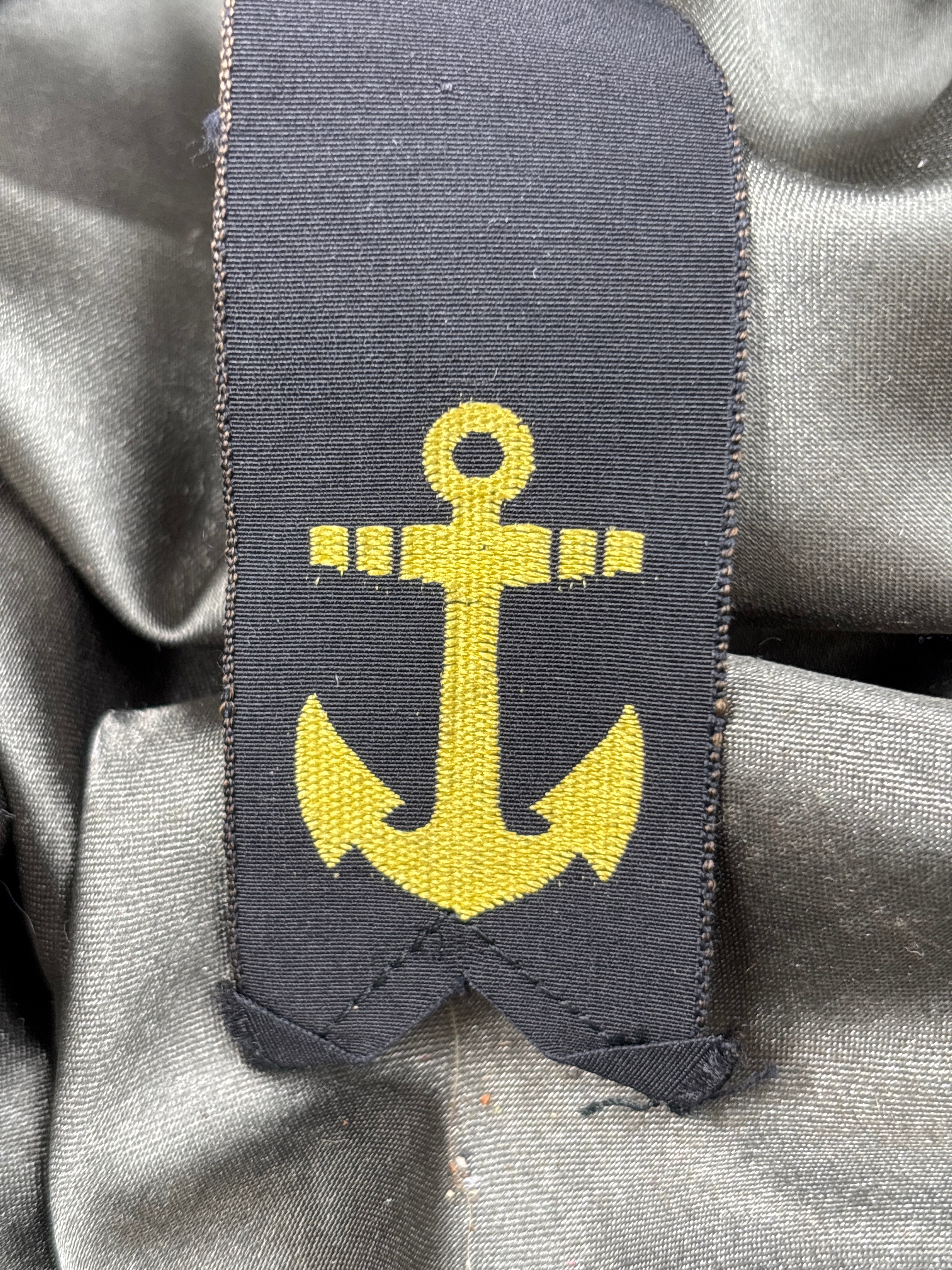 WWII JAPANESE NAVY CAP TALLY — image 2