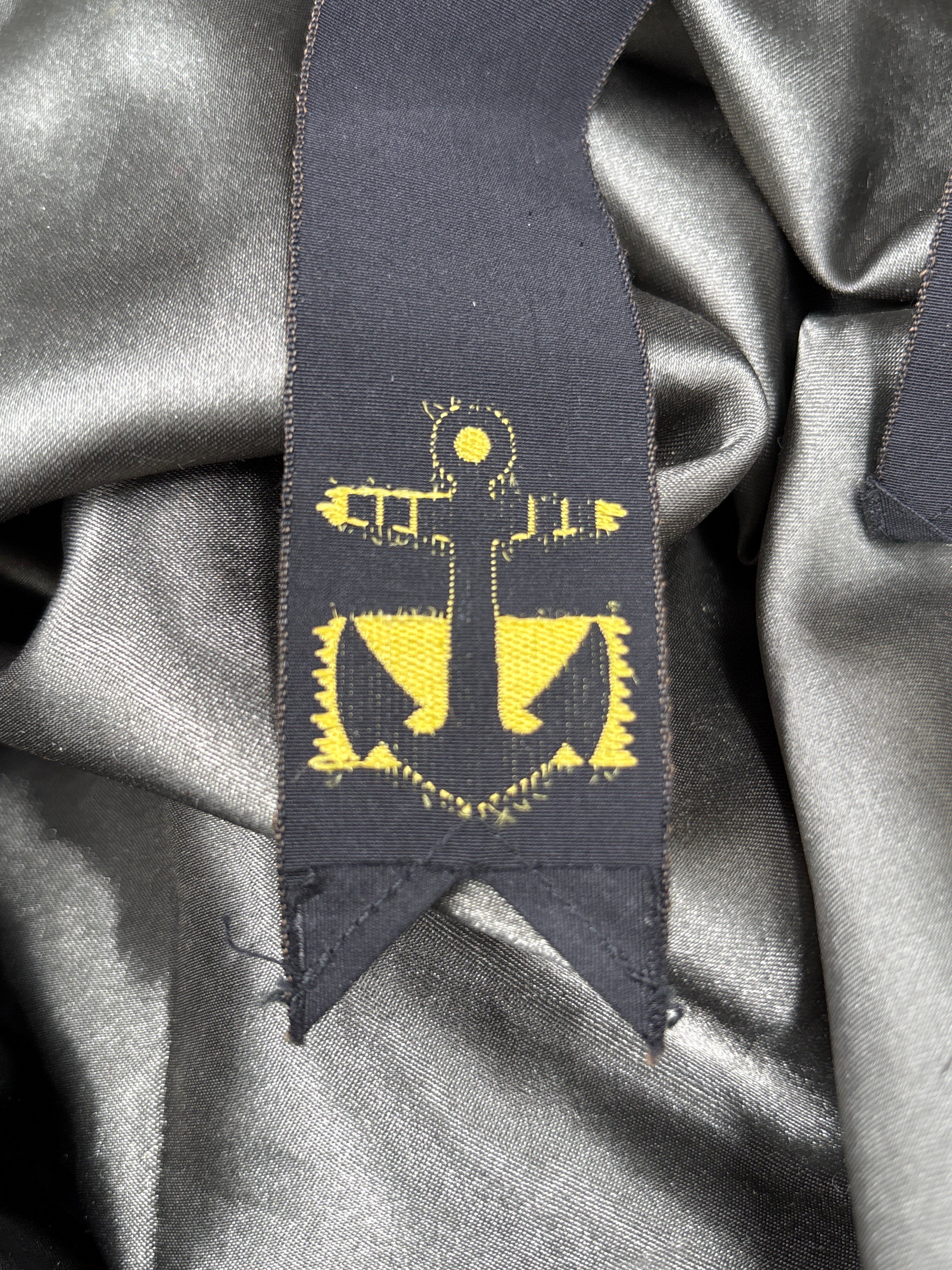 WWII JAPANESE NAVY CAP TALLY — image 3