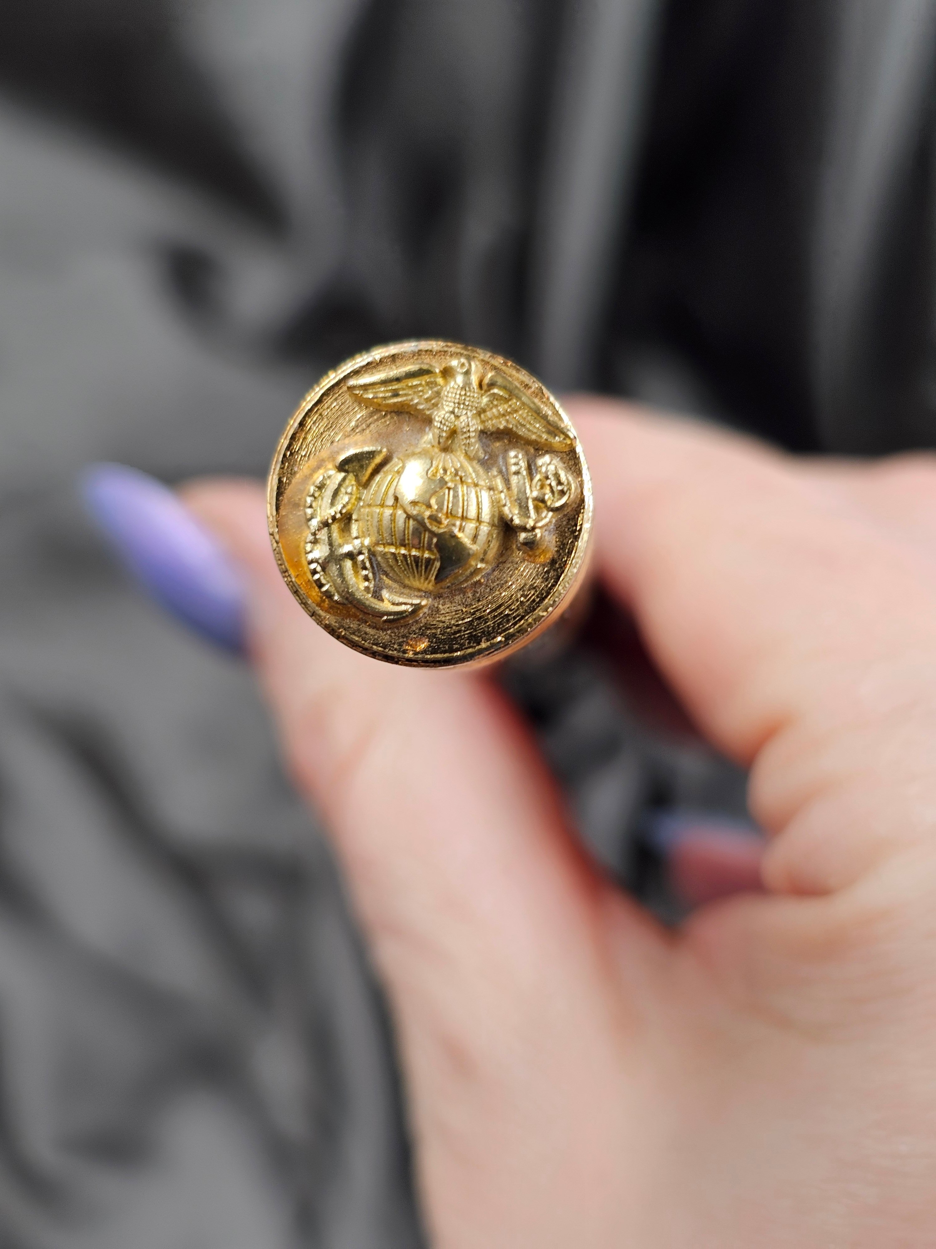 US MARINE CORPS SWAGGER STICK — image 3