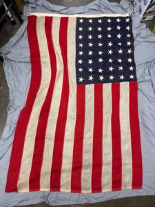 WWII ERA US 48 STARS FLAG