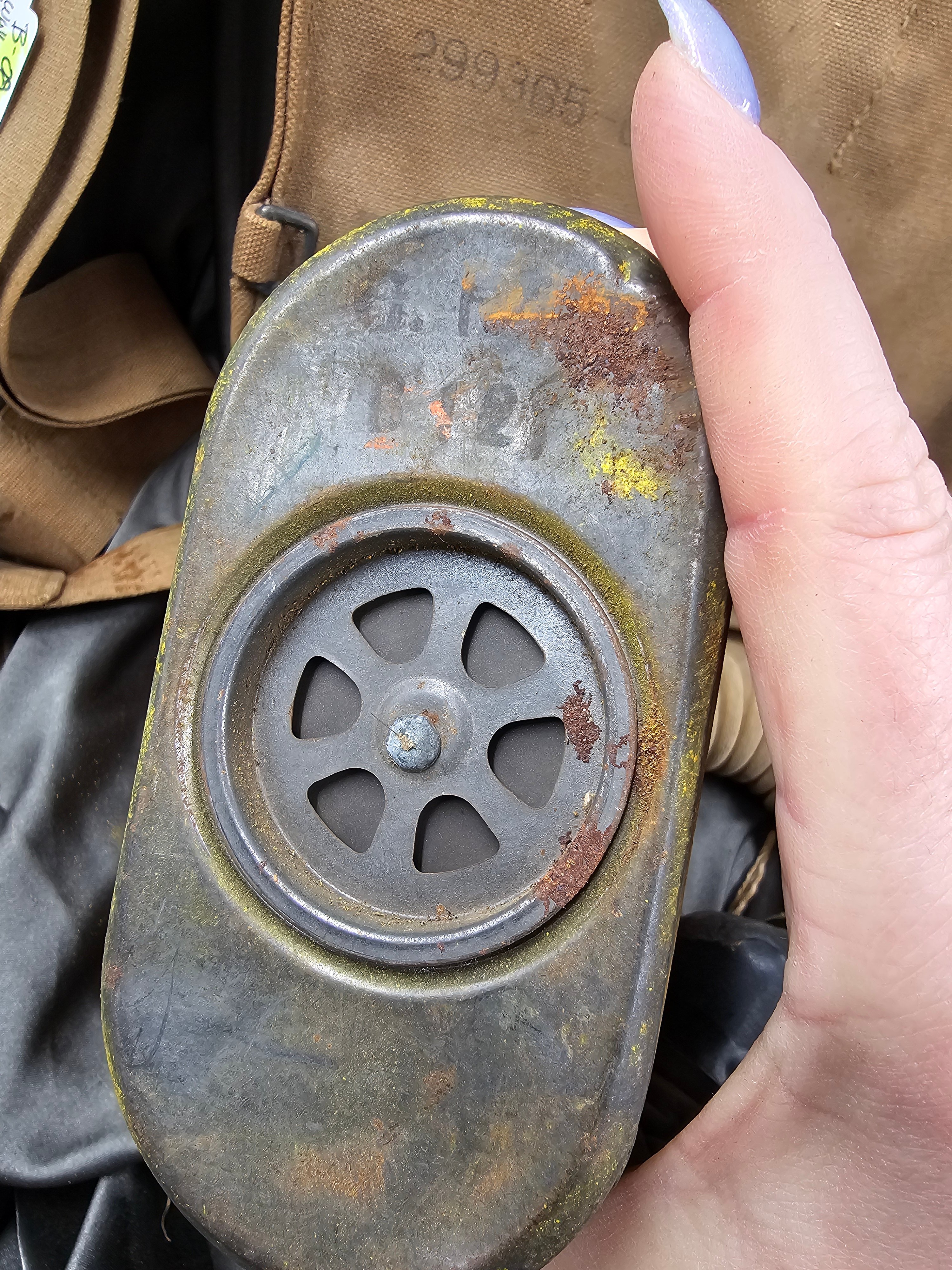 WWI US GAS MASK — image 6