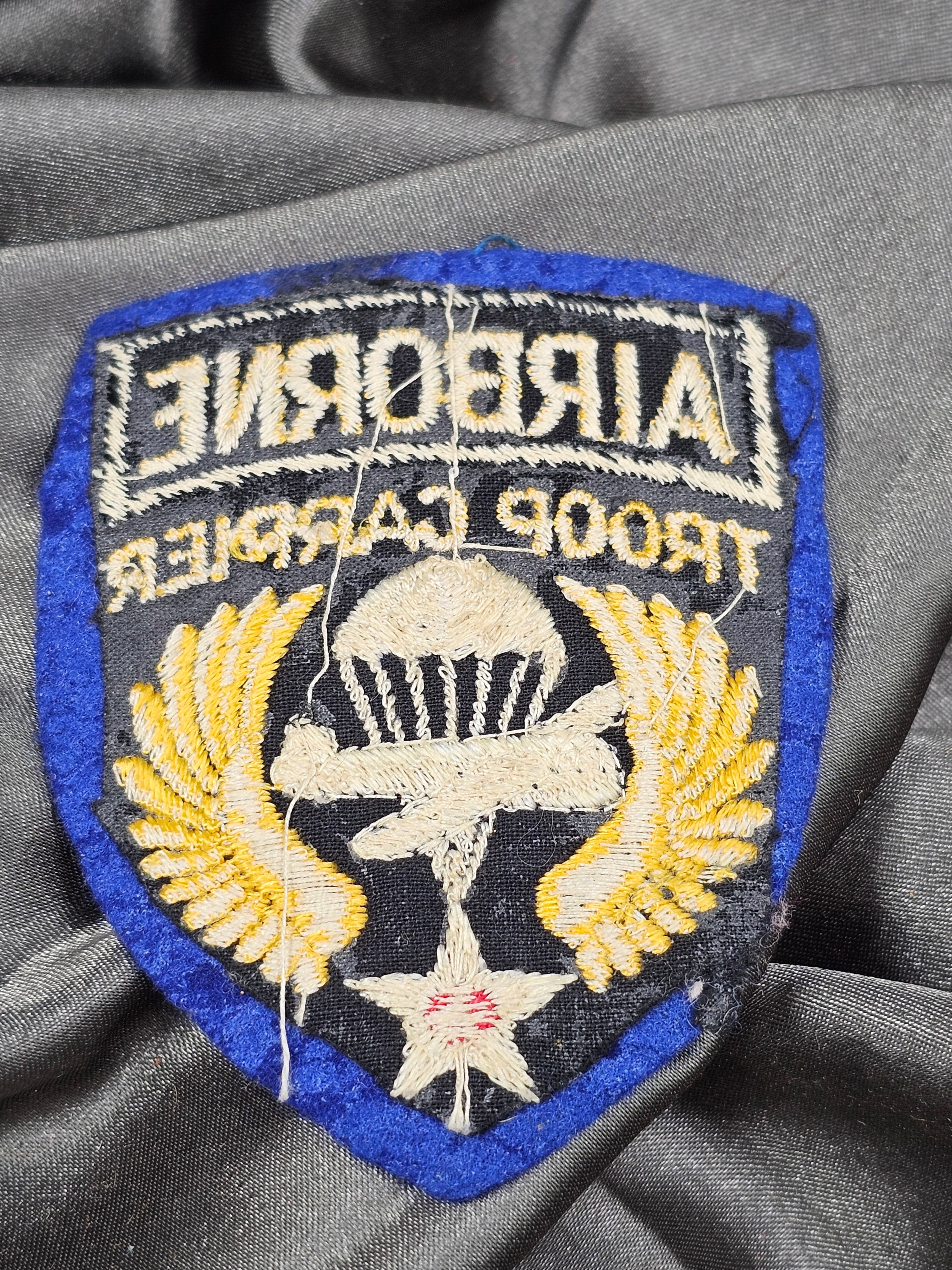 WWII US AIRBORNE TROOP CARRIER PATCH — image 3