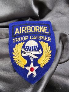 WWII US AIRBORNE TROOP CARRIER PATCH
