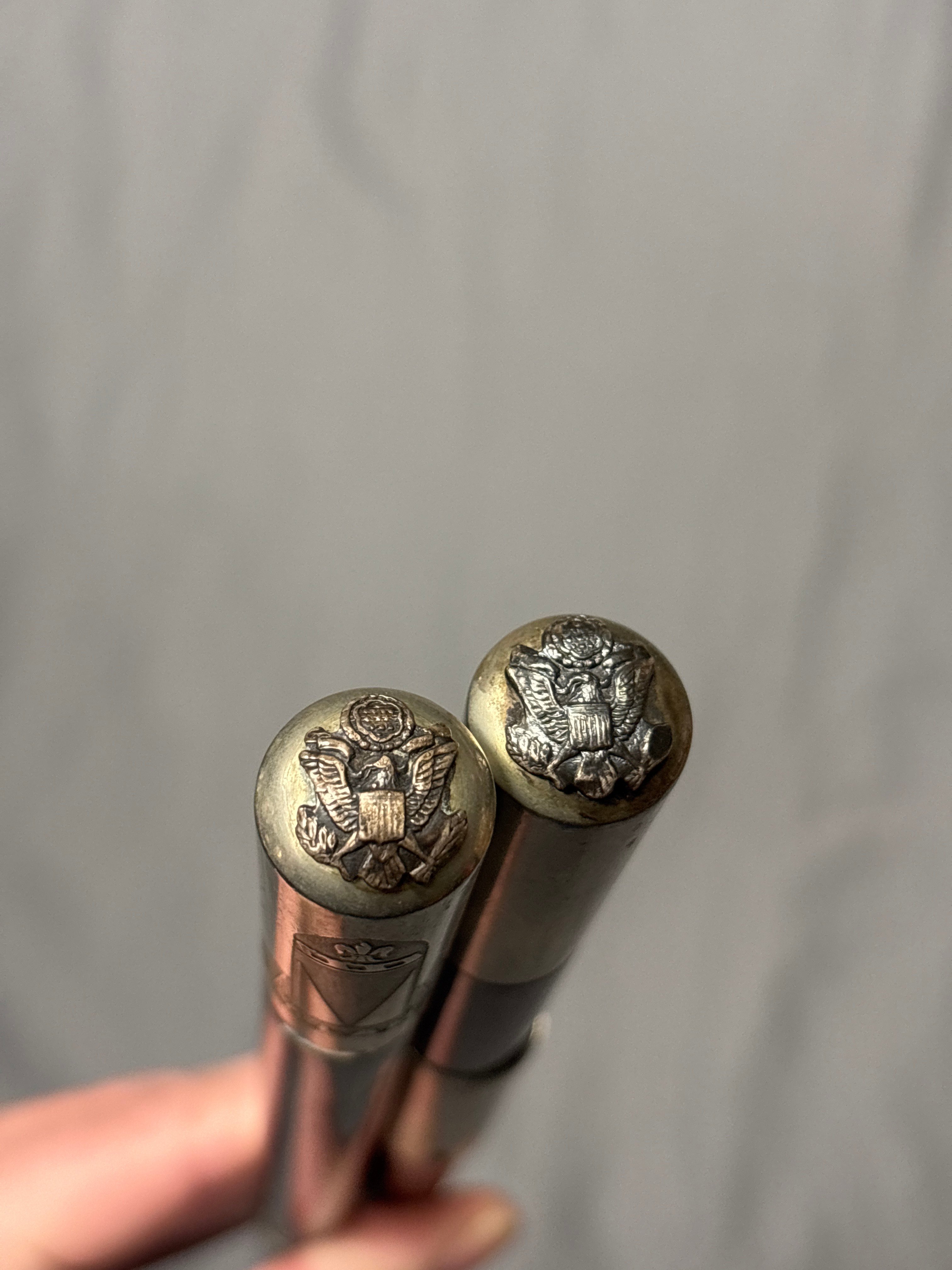 KOREAN WAR ERA NAMED PAIR OF SWAGGER STICKS — image 2