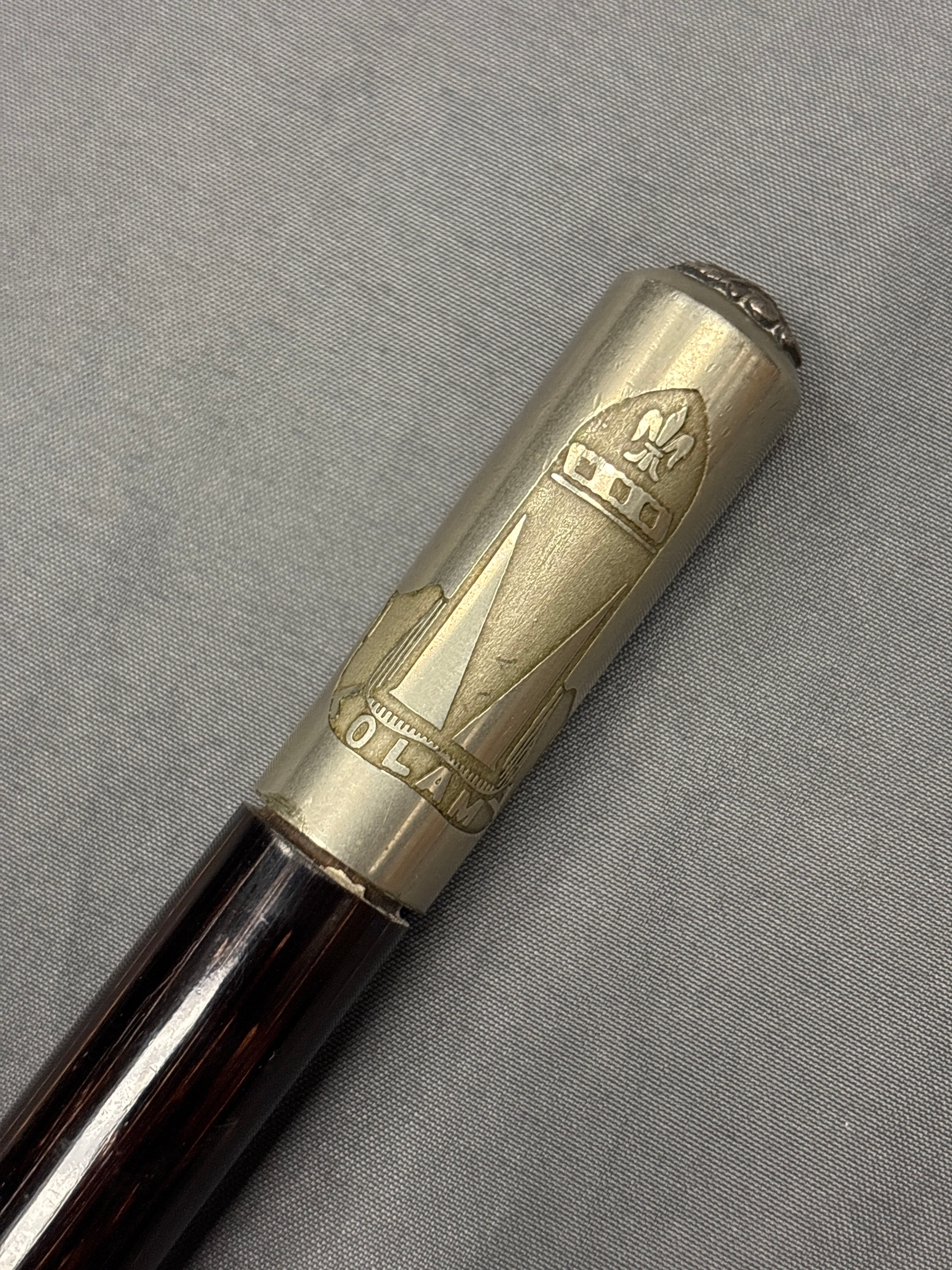 KOREAN WAR ERA NAMED PAIR OF SWAGGER STICKS — image 3