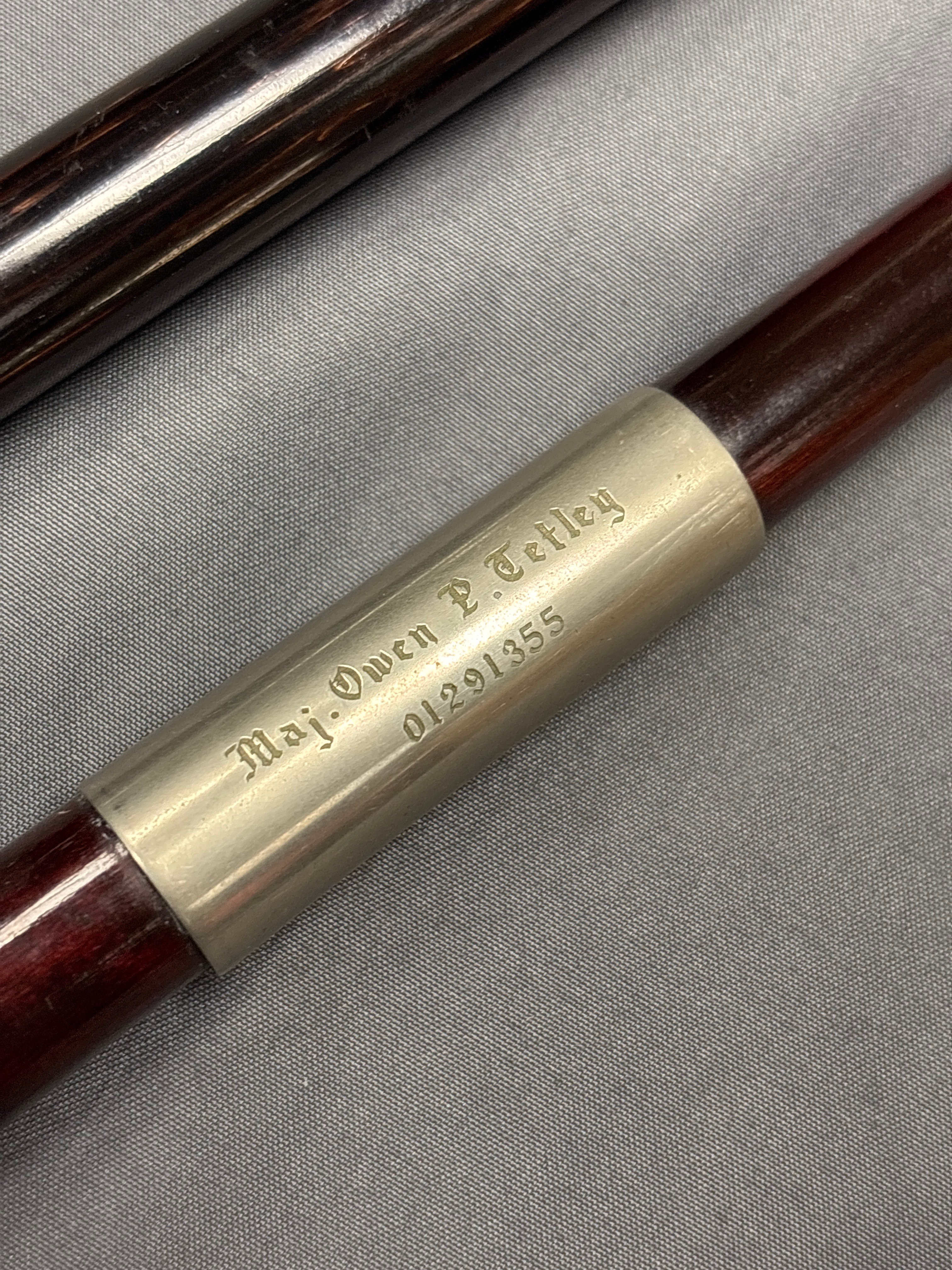 KOREAN WAR ERA NAMED PAIR OF SWAGGER STICKS — image 5