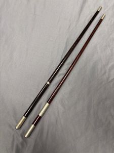 KOREAN WAR ERA NAMED PAIR OF SWAGGER STICKS