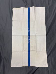WWII US NAVY MD TOWEL 29x16