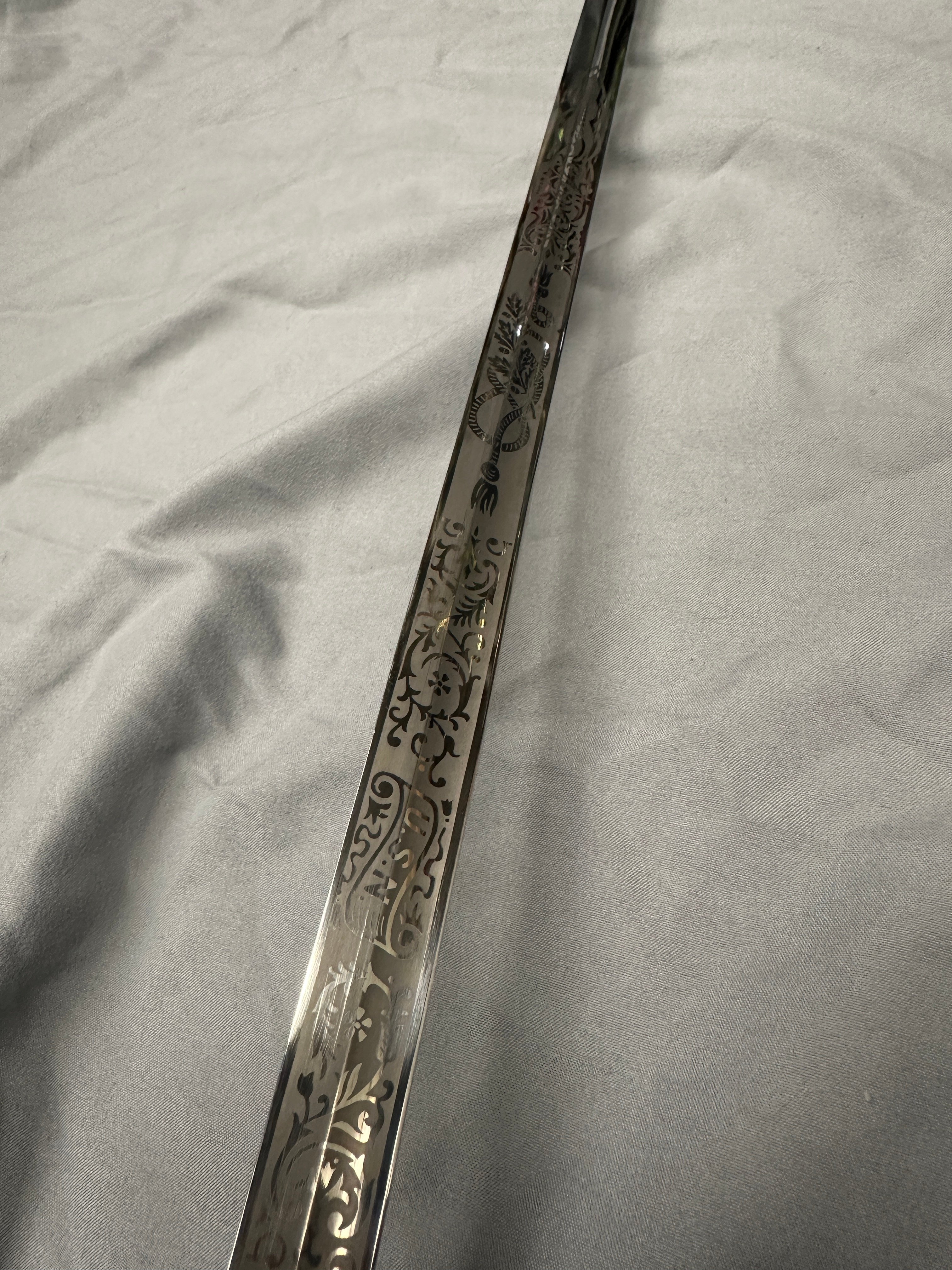 1950's-1960's US NAVY GEMSCO CEREMONIAL SWORD — image 4