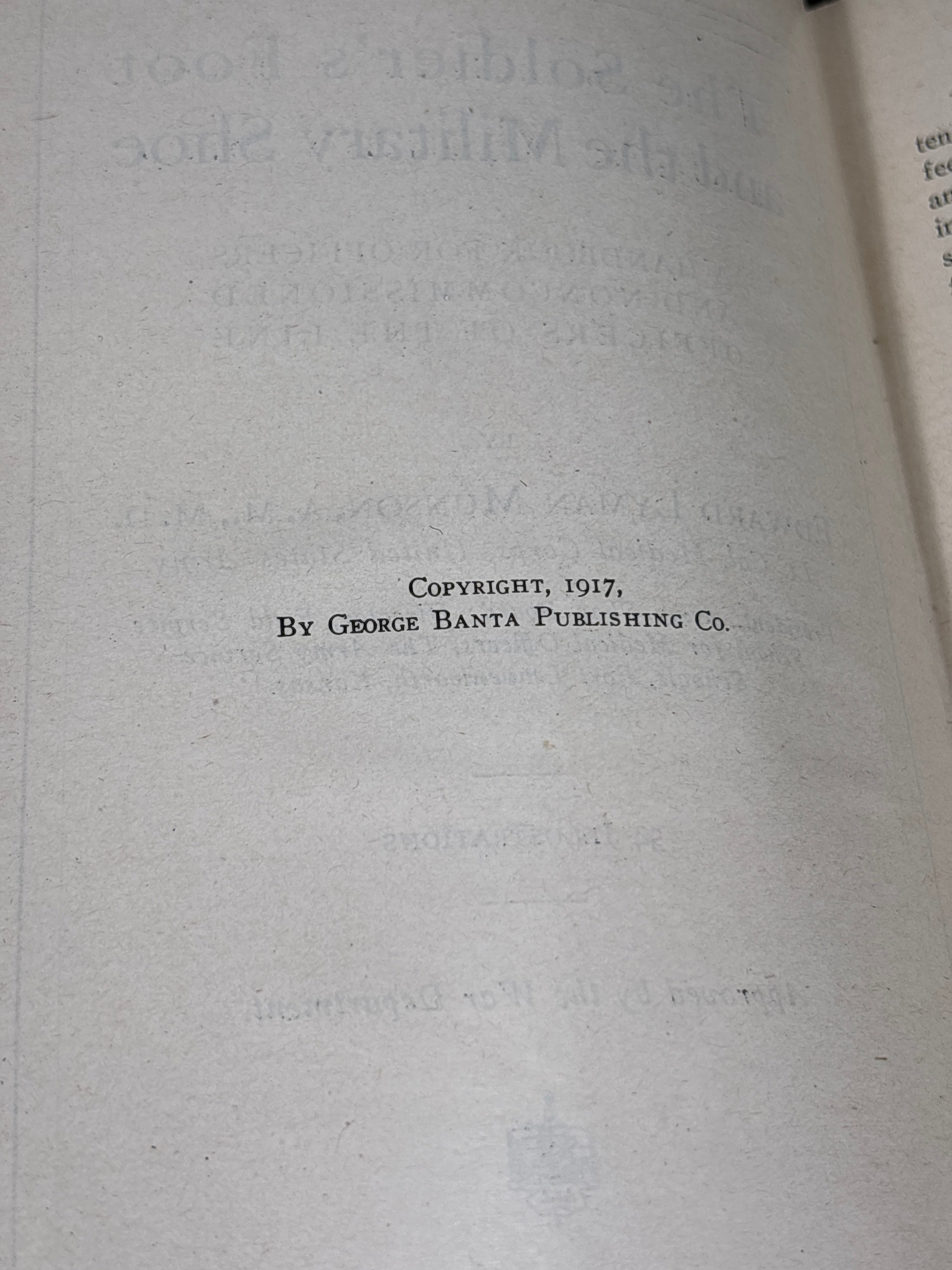 WWI ERA THE SOLDIERS FOOT AND THE MILITARY SHOE — image 3