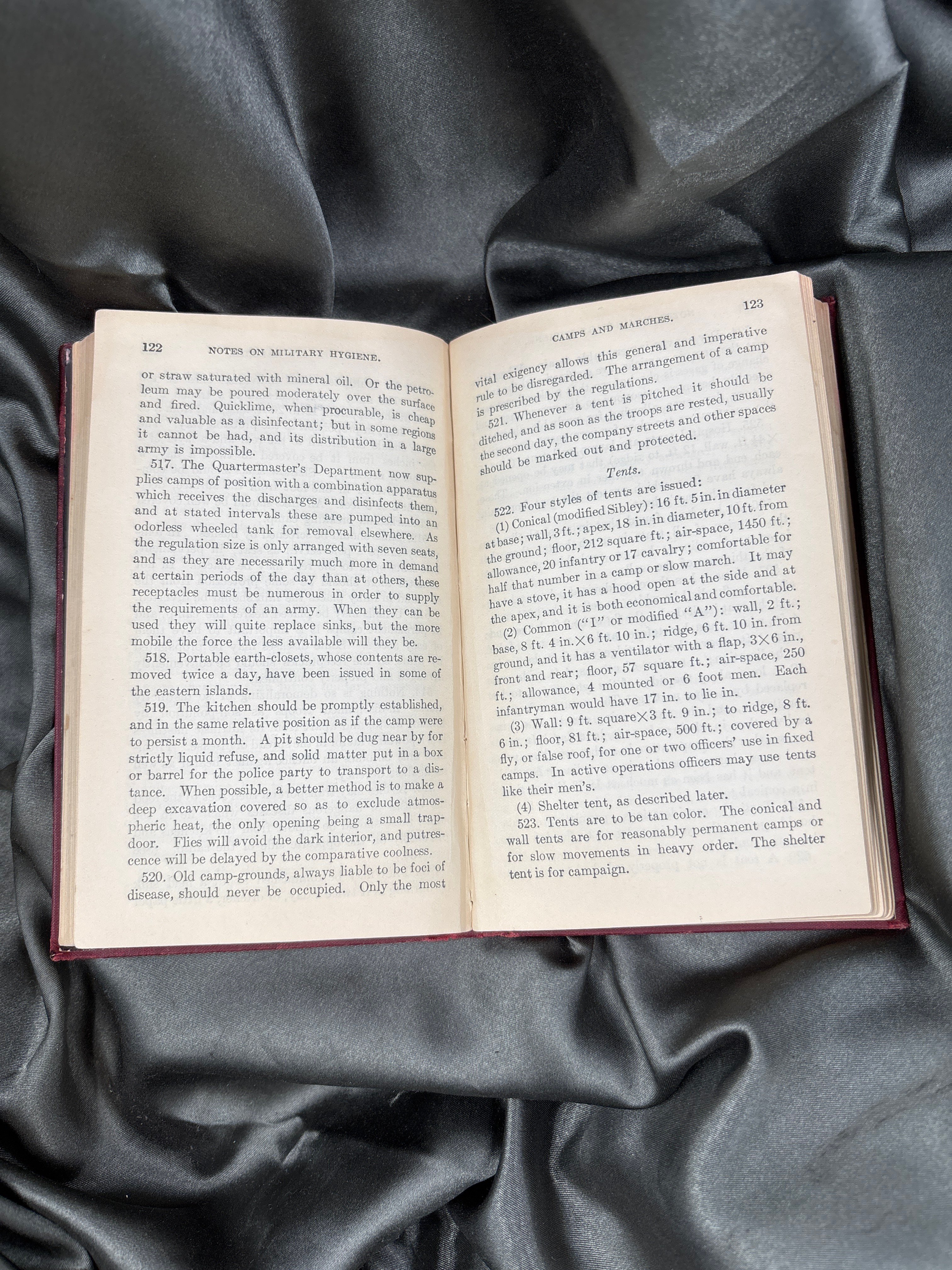 WWI ERA OFFICERS MILITARY HYGIENE BOOK — image 2