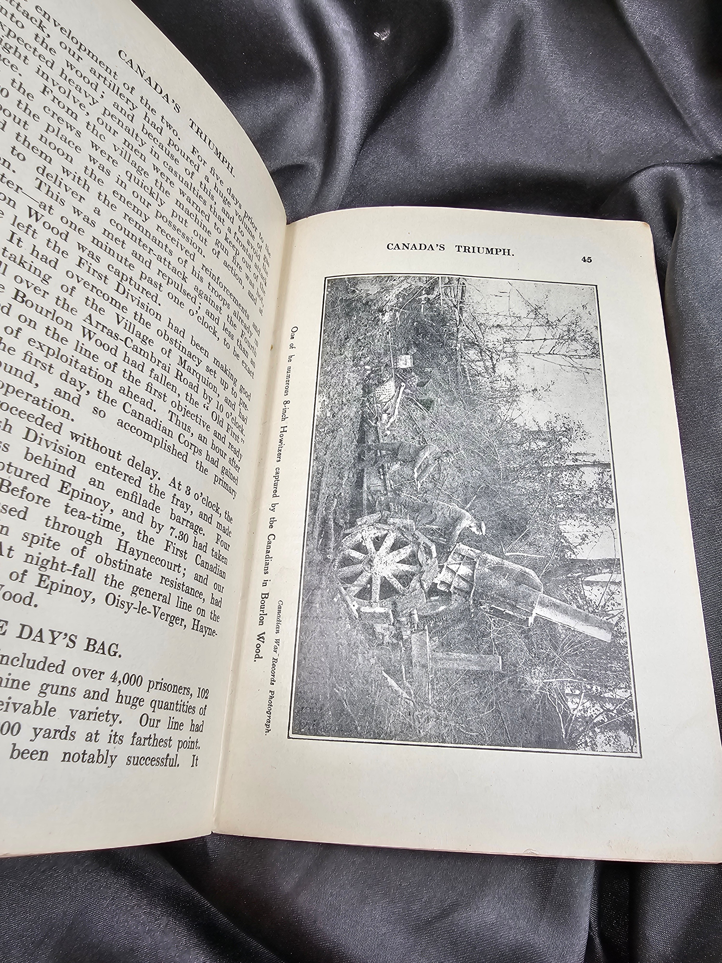 WWI ERA CANADA'S TRIUMPH BOOK — image 5