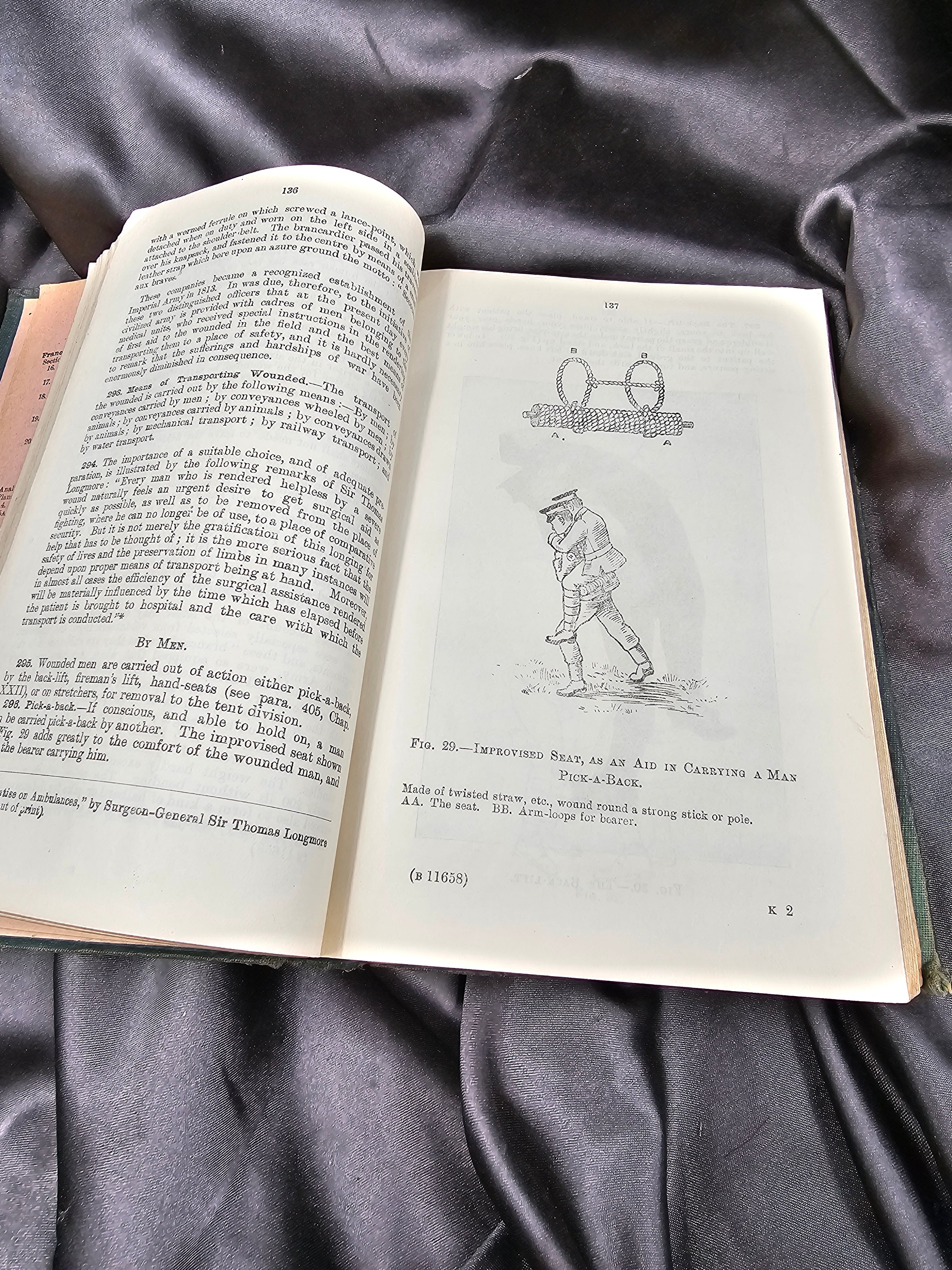 WWI ERA BRITISH ROYAL ARMY MEDICAL TRAINING HANDBOOK — image 7