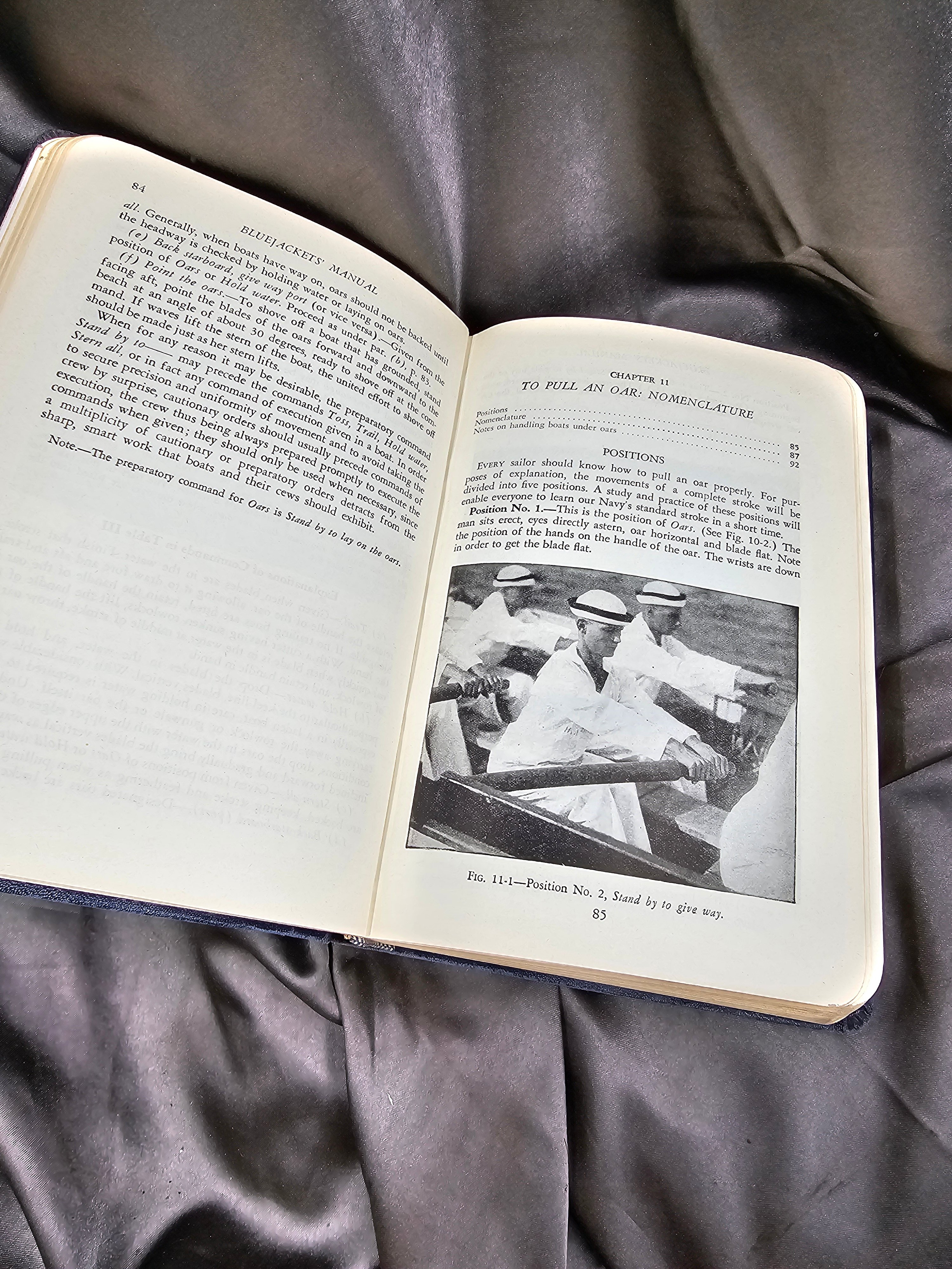 WWII ERA 1940 EDITION NAVY BLUEJACKET MANUAL — image 3