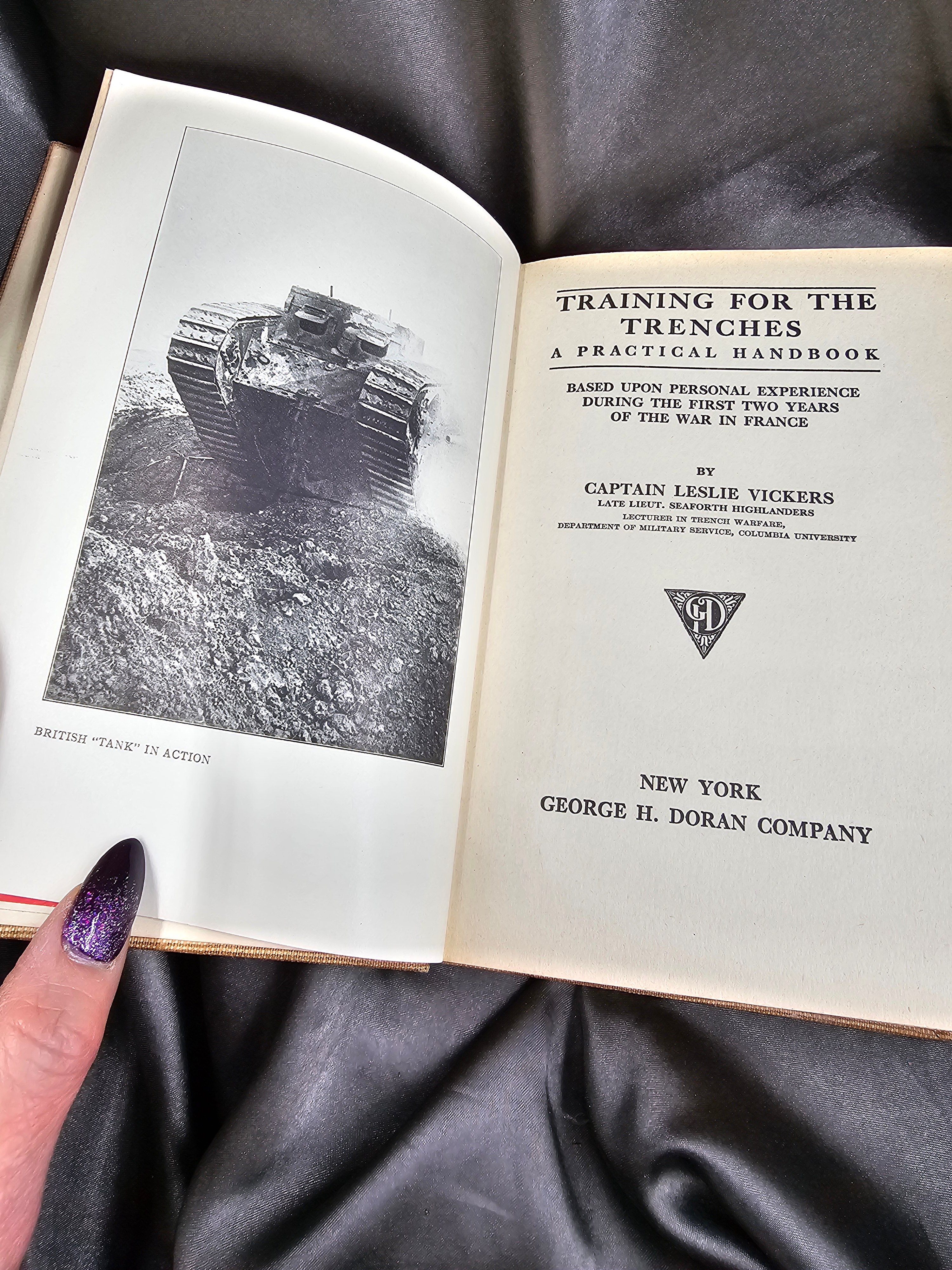 WWI TRAINING FOR THE TRENCHES BOOK — image 2