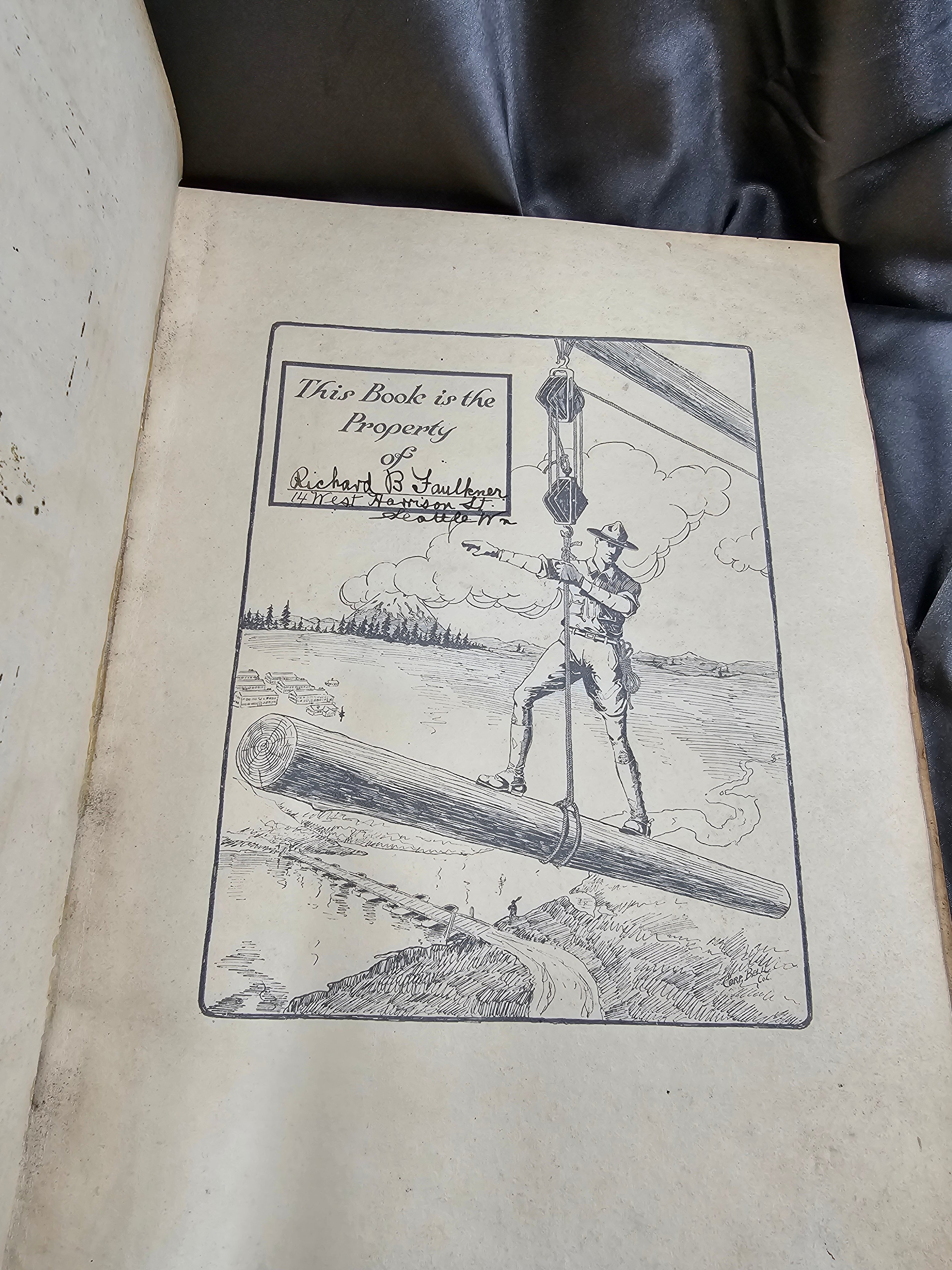 WWI CAMP LEWIS 213th ENGINEER YEAR BOOK — image 2