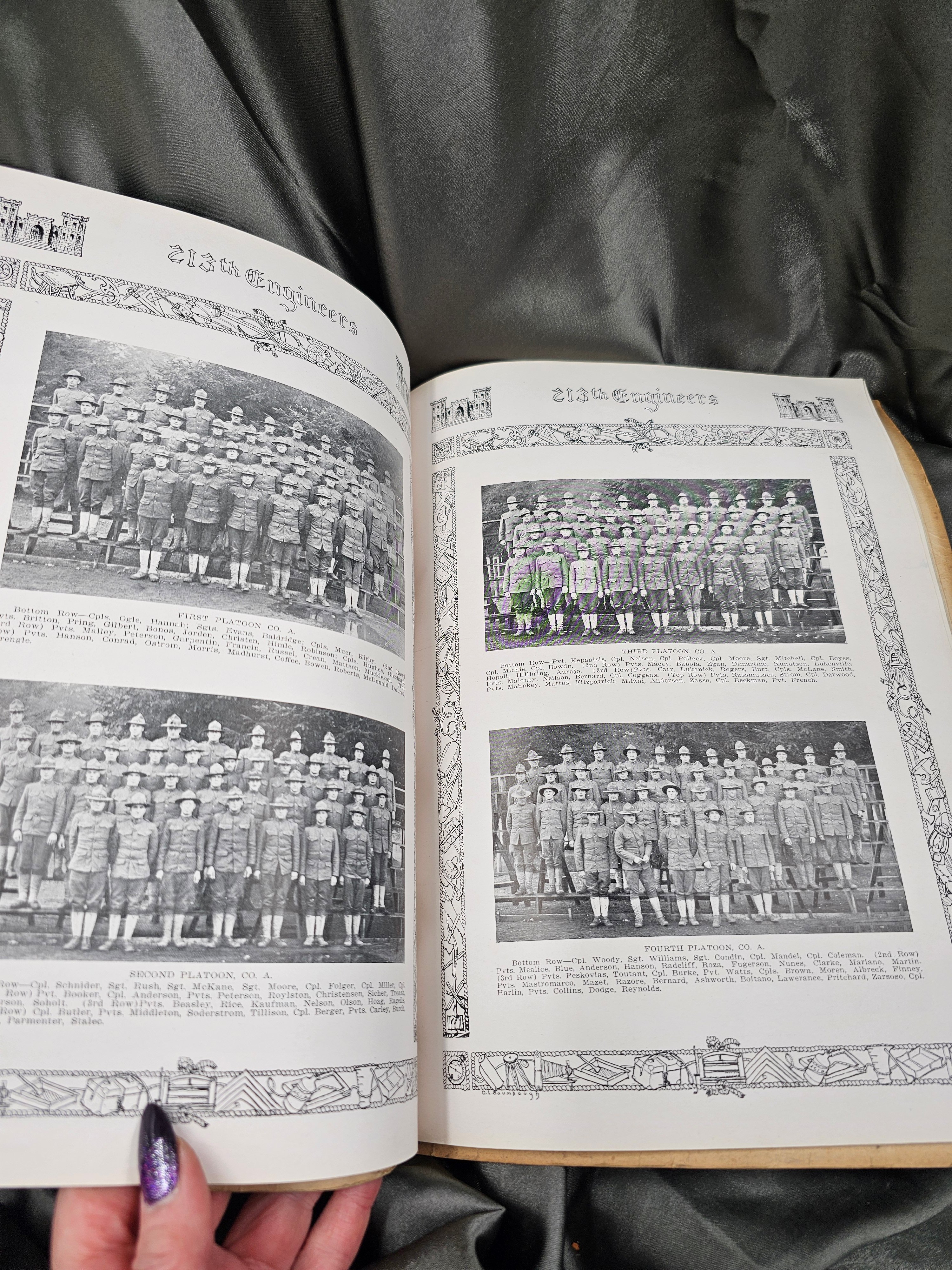 WWI CAMP LEWIS 213th ENGINEER YEAR BOOK — image 4