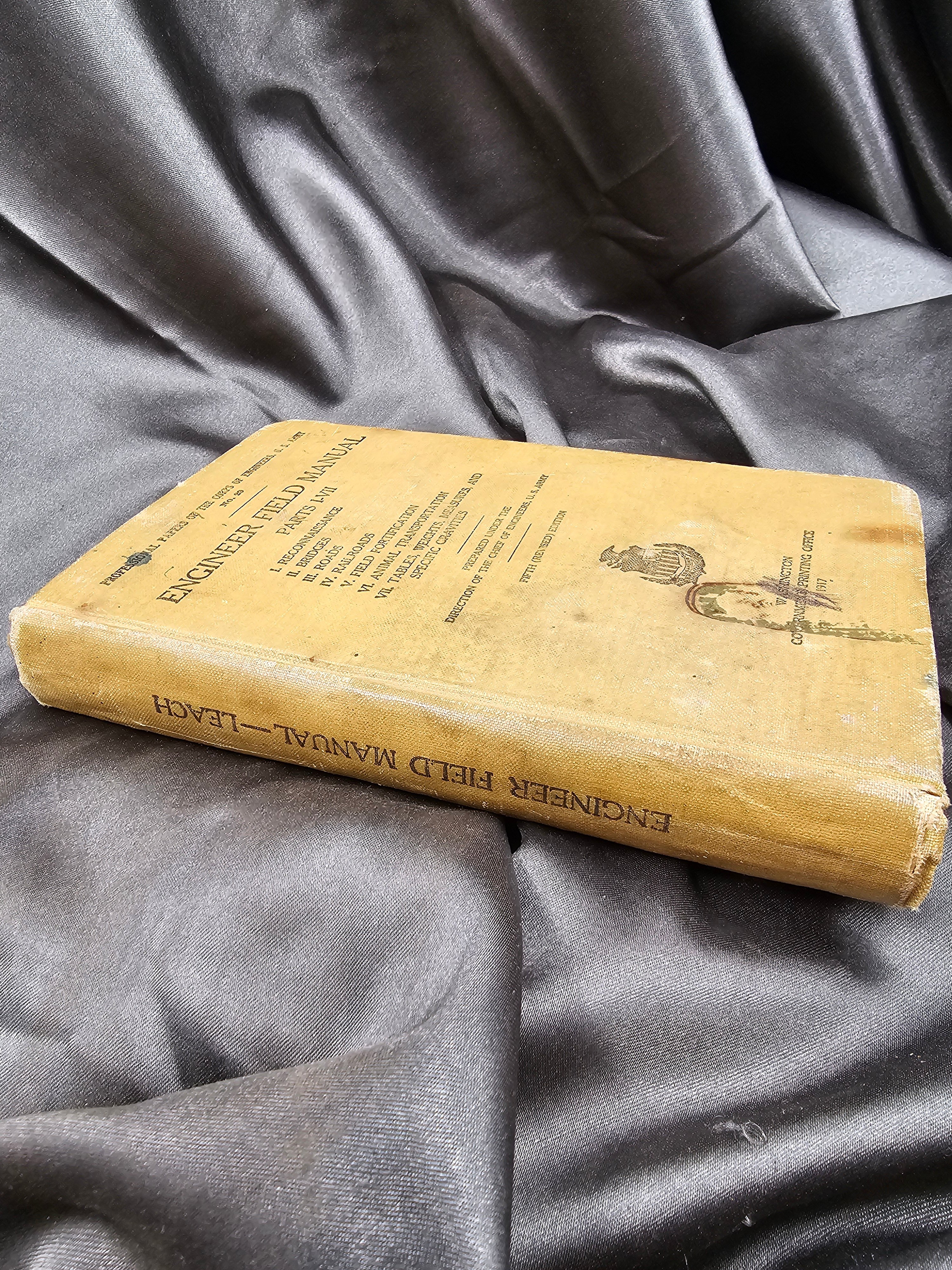 WWI US ENGINEER FIELD MANUAL — image 7