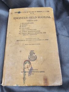 WWI US ENGINEER FIELD MANUAL