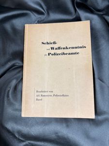 GERMAN POLIZEI FIREARM IDENTIFICATION TRAINING MANUAL
