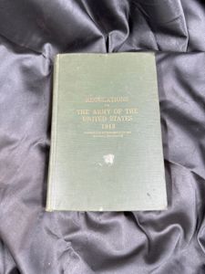 WWI ERA 1913 US ARMY REGULATIONS MANUAL