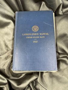 1920's US NAVY LANDING FORCES MANUAL