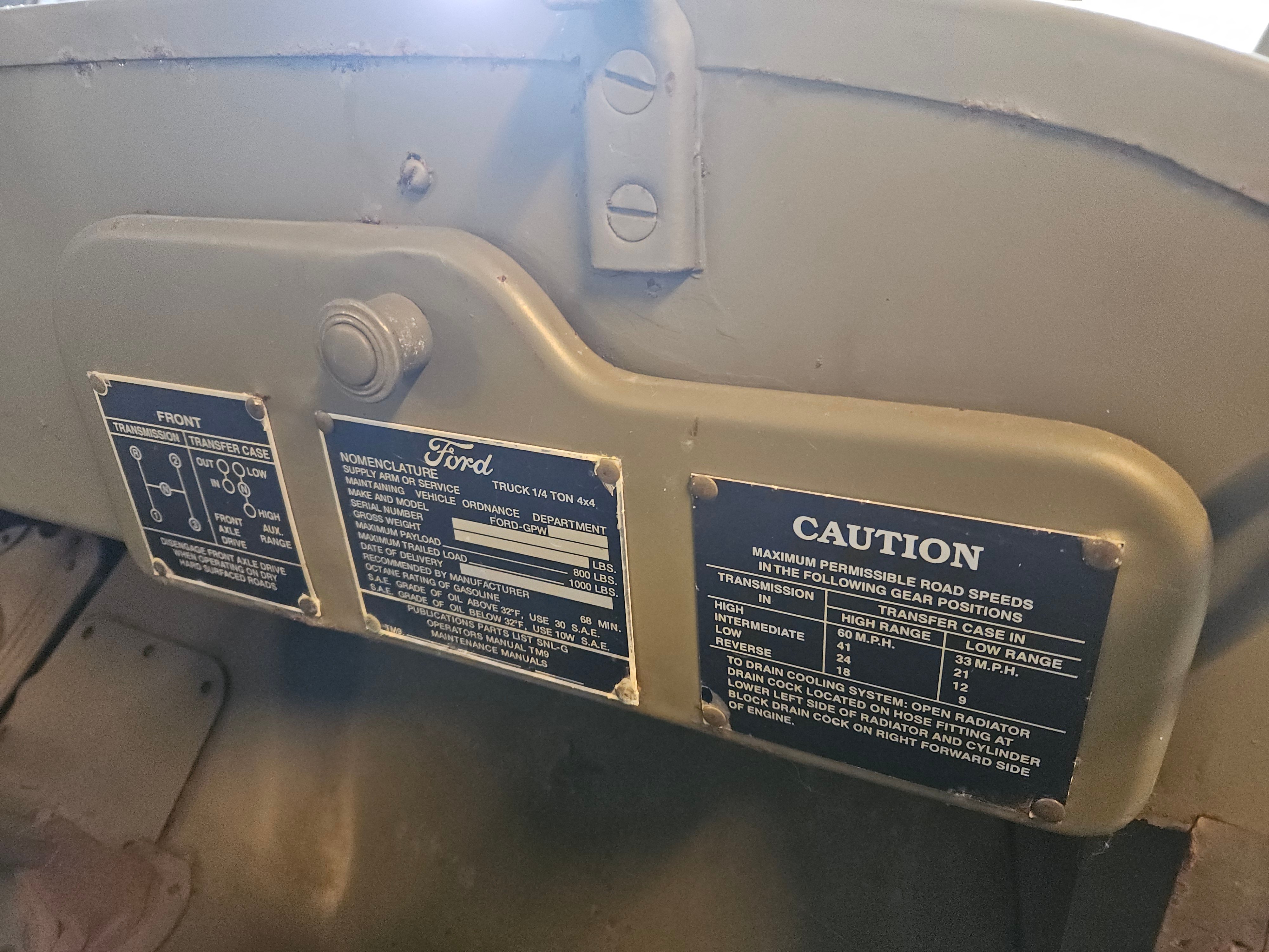 WWII Ford 1943 Jeep — image 15