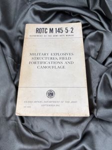 MILITARY EXPLOSIVES, STRUCTURES, FIELD FORTIFICATIONS AND CAMOUFLAGE