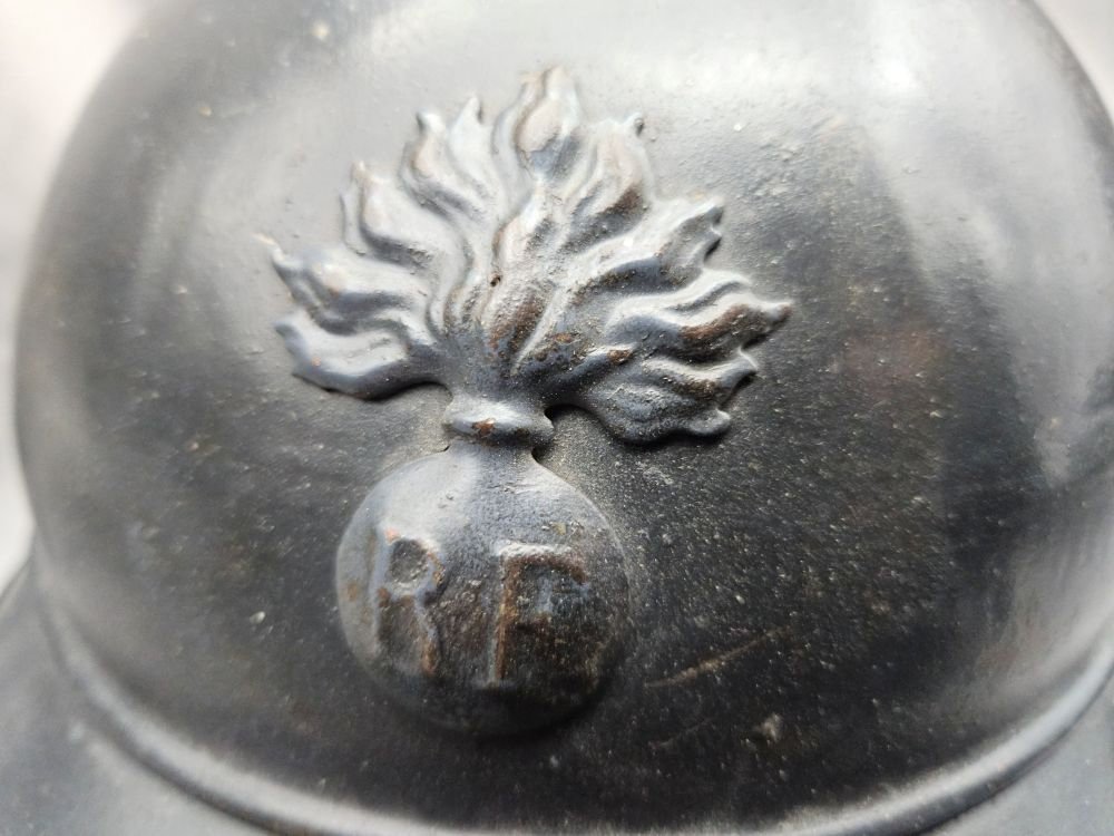 French WWI Adrian Helmet — image 2