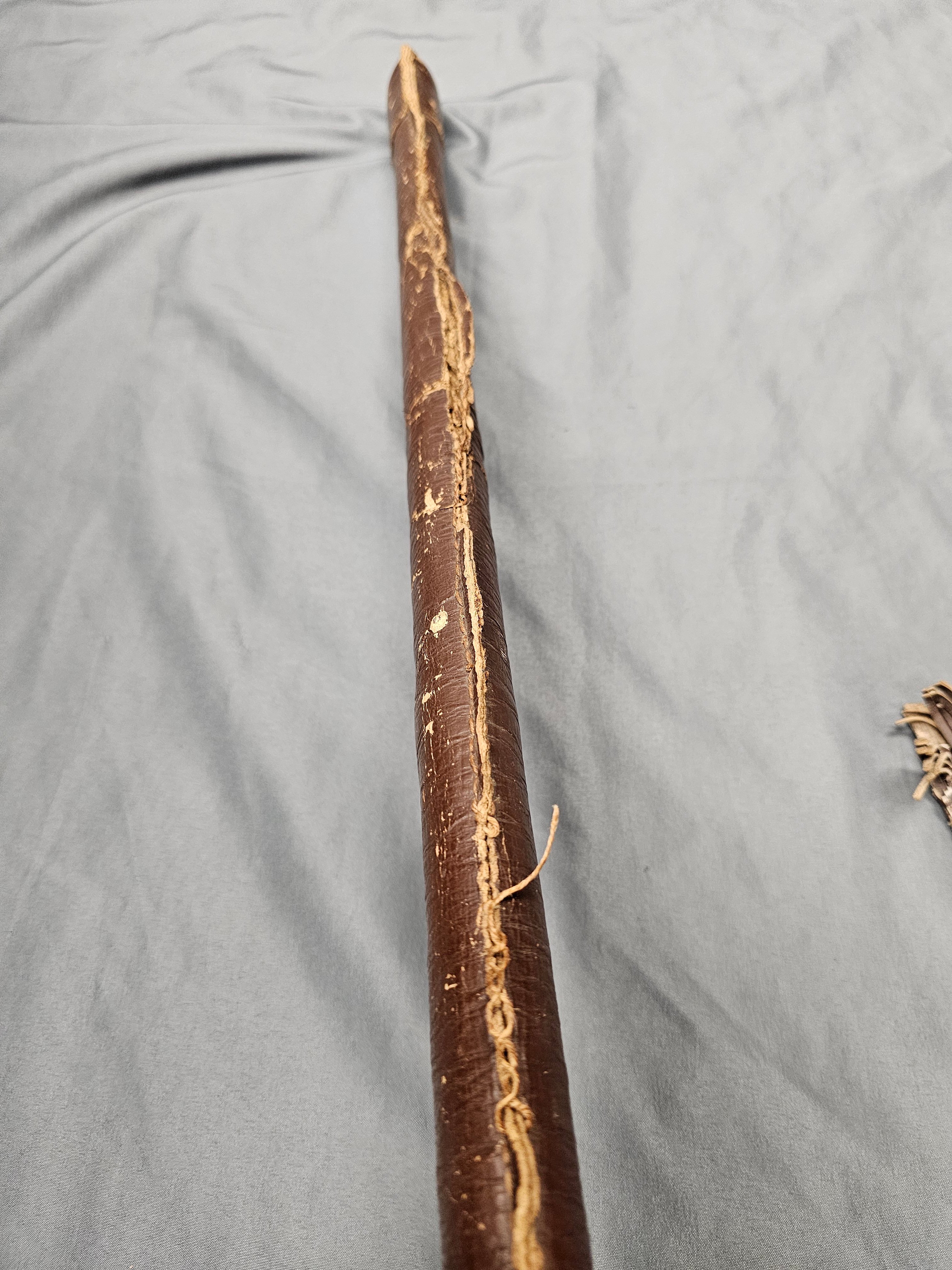 JAPANESE GUNTO SWORD WITH PLACEHOLDER WOODEN BLADE — image 11