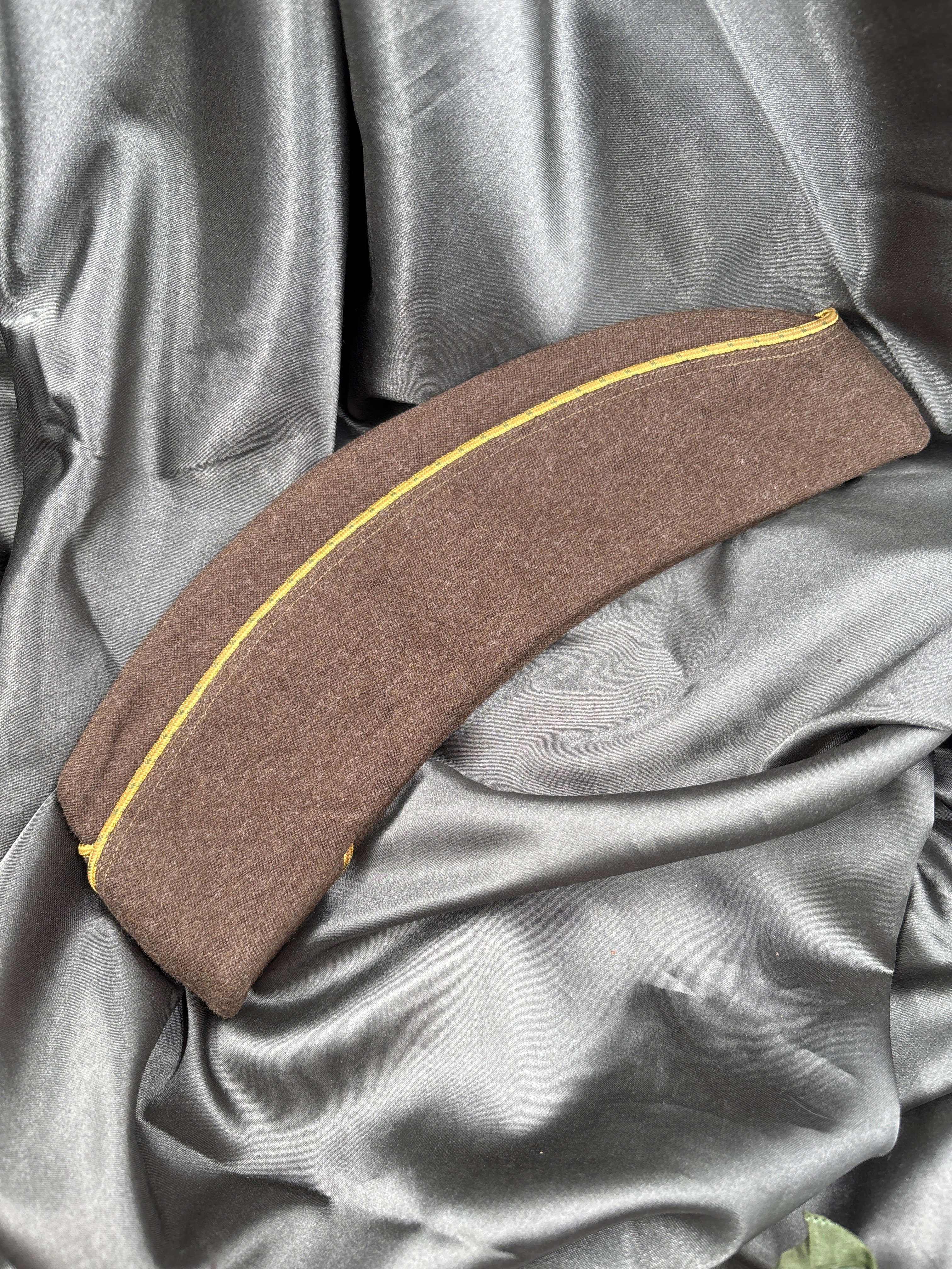 WWII US WOMENS ARMY CORPS ENLISTED OVERSEAS CAP SIZE 23 — image 2