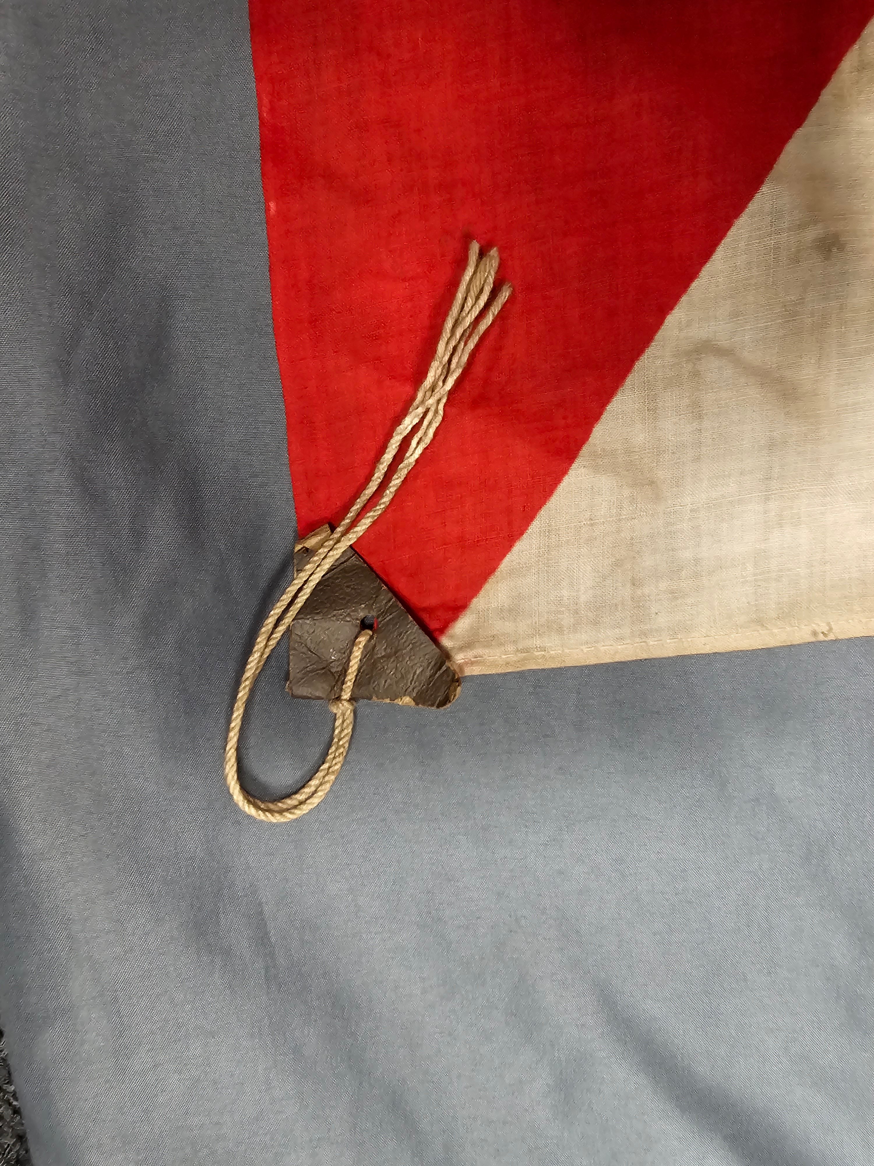 WWII JAPANESE ARMY RISING SUN FLAG 34x40 — image 4