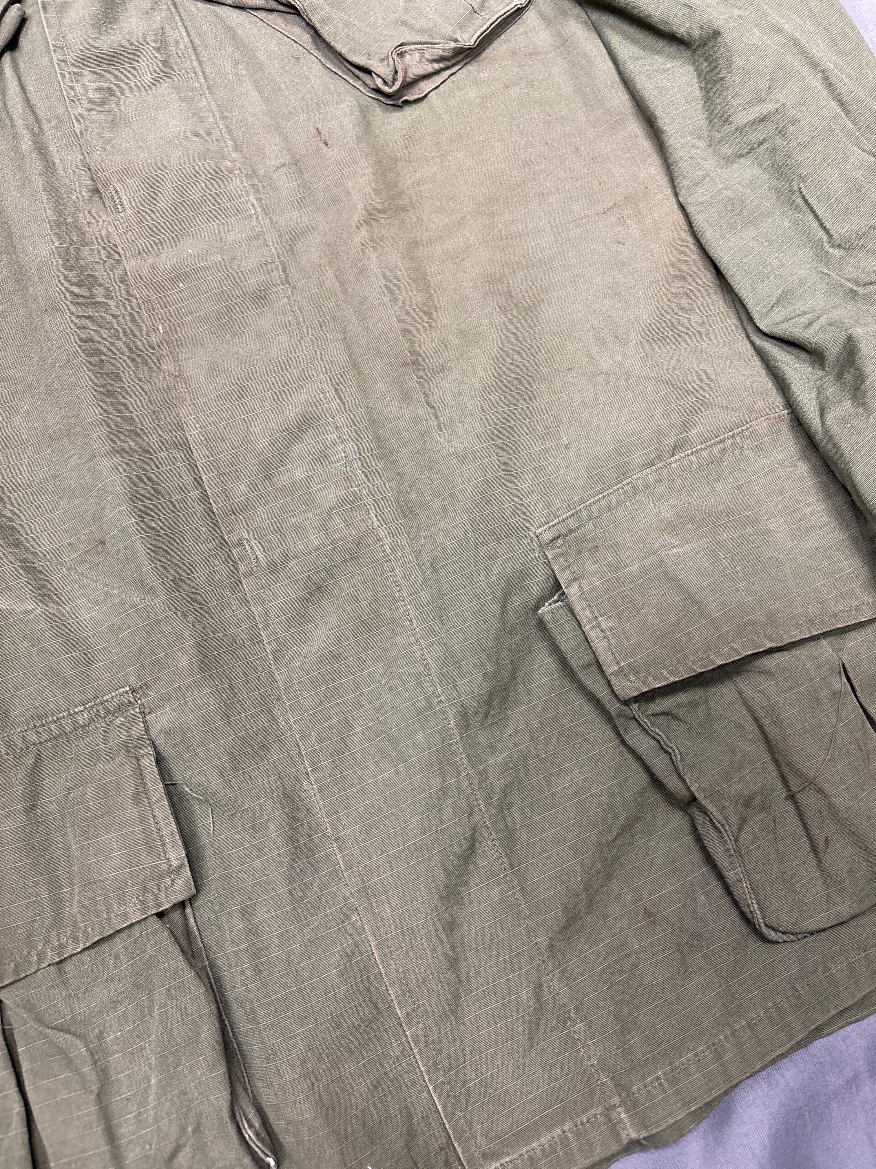 VIETNAM WAR ERA 9TH ID JUNGLE JACKET LARGE LONG — image 6