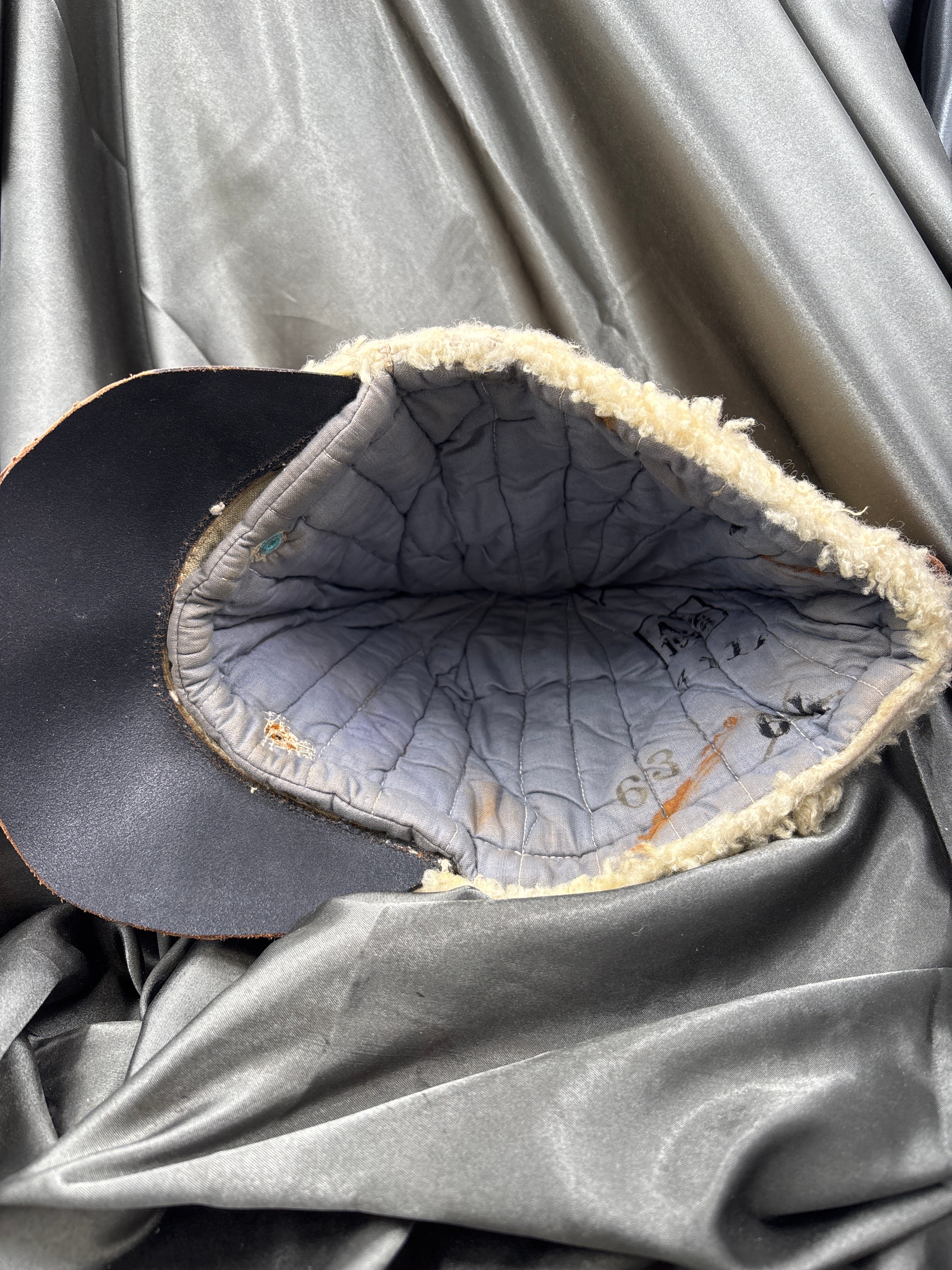 1926 DATED SWEDISH ARMY WINTER CAP SIZE 63 — image 4