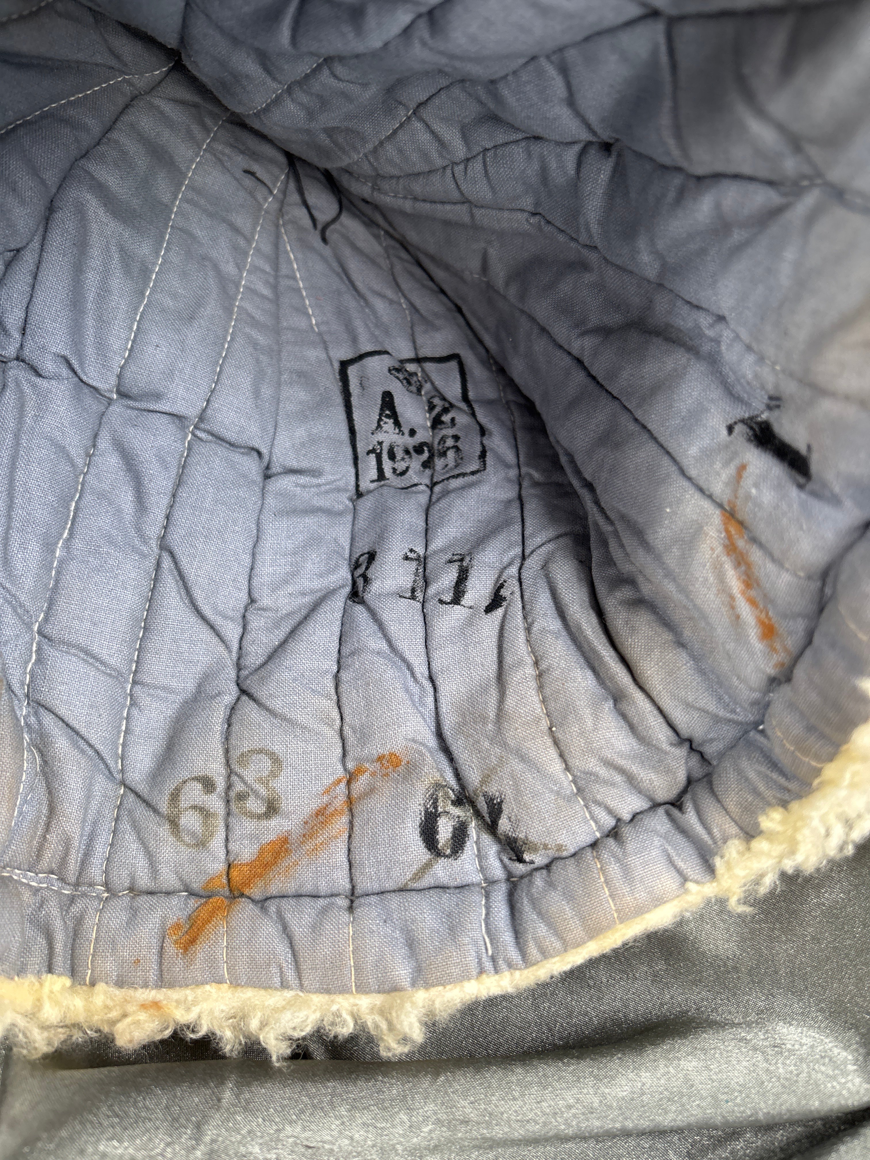 1926 DATED SWEDISH ARMY WINTER CAP SIZE 63 — image 5