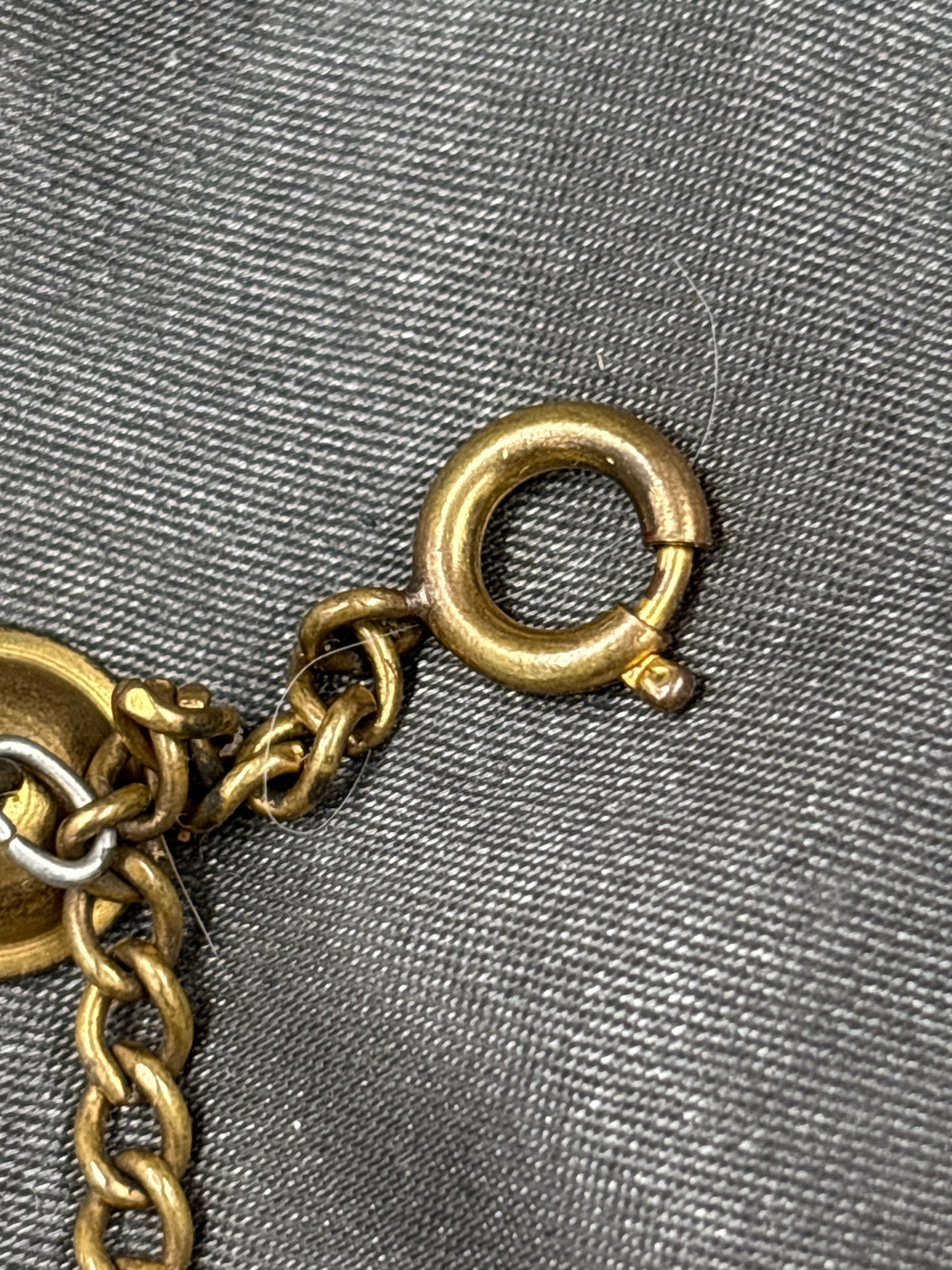 WWII EARLY SWEETHEART CHARM BRACELET — image 2