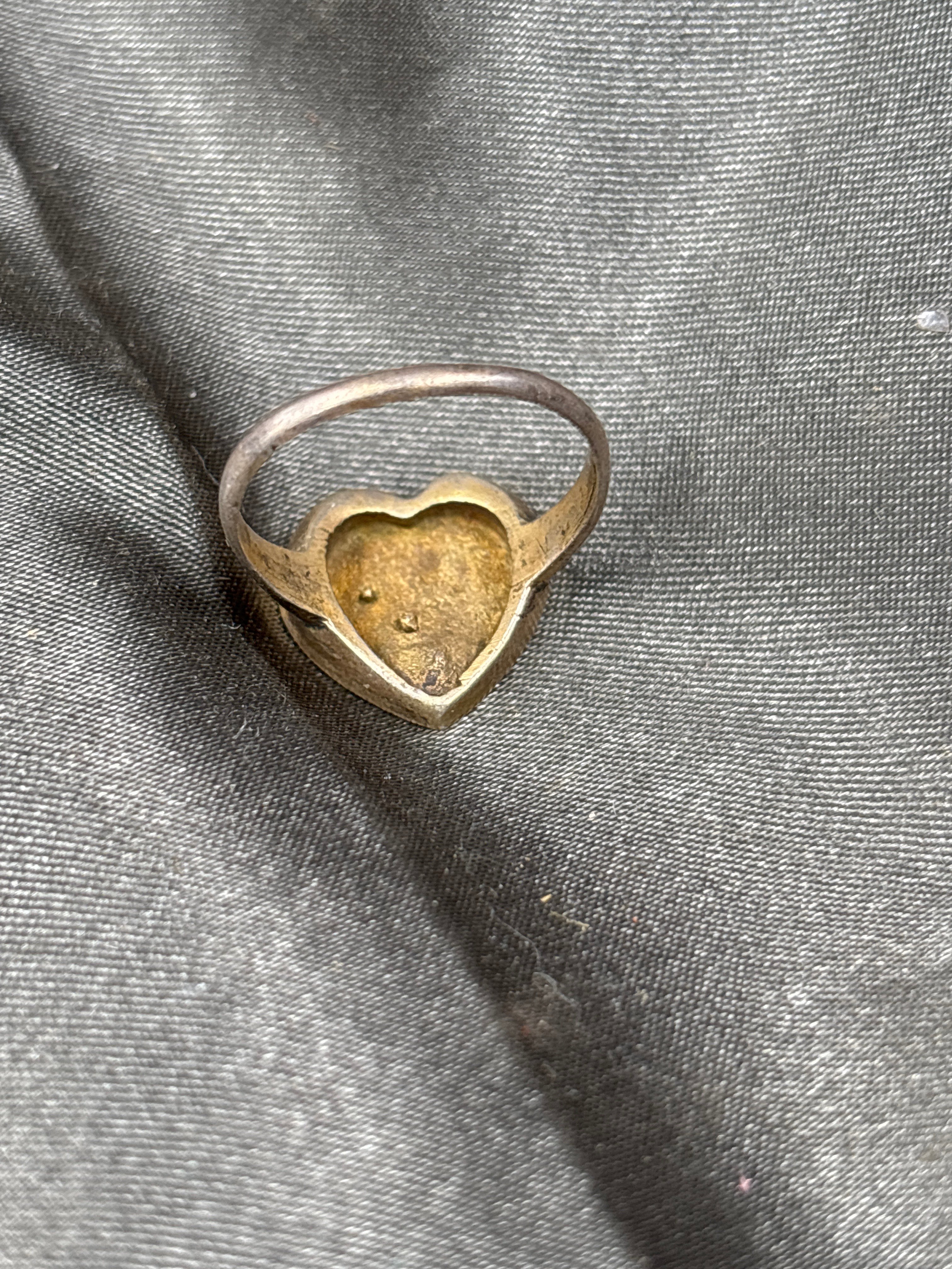 WWII US SWEETHEART NAVY RING — image 3