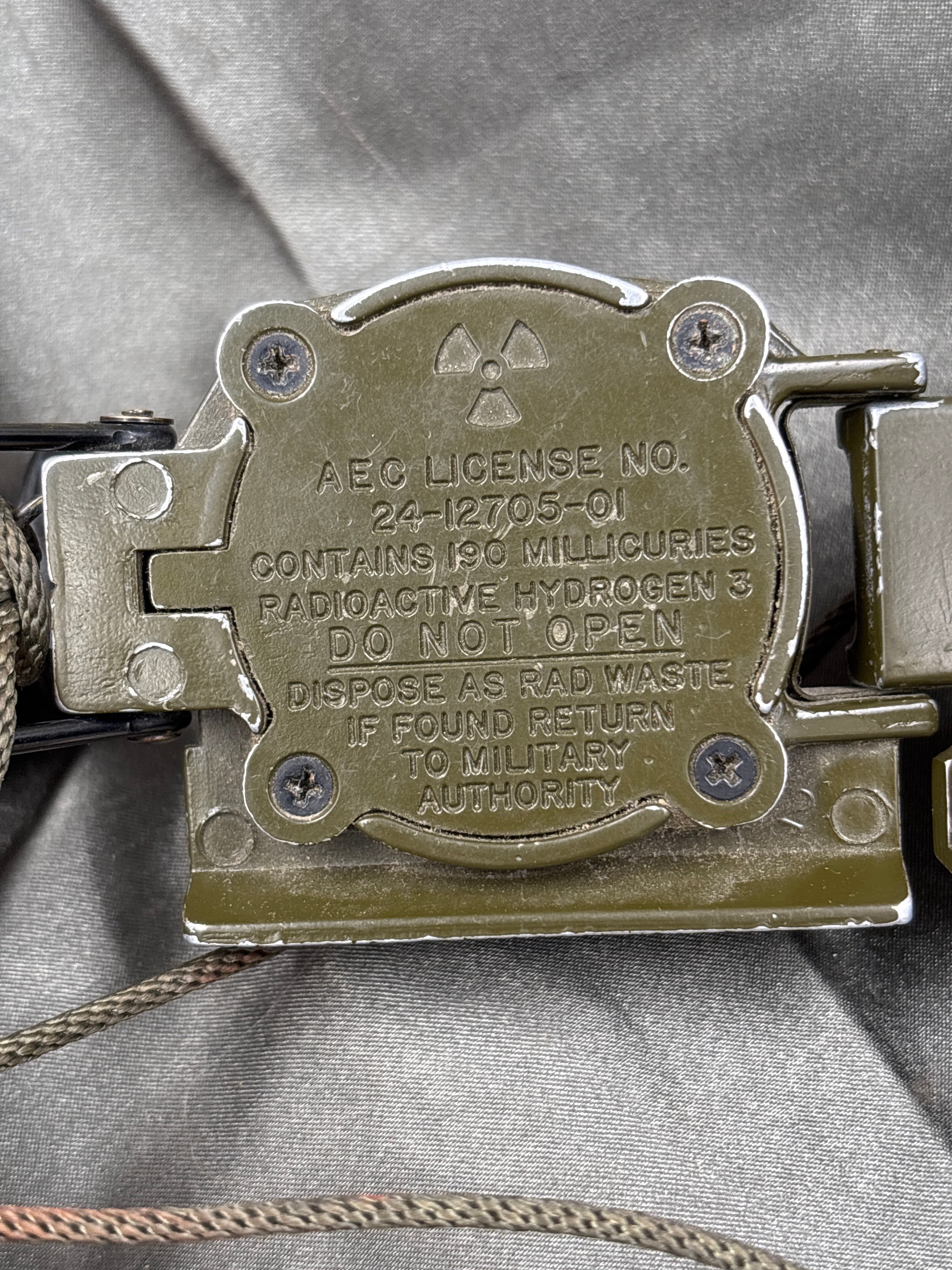 1975 US ARMY LENSATIC COMPASS — image 5