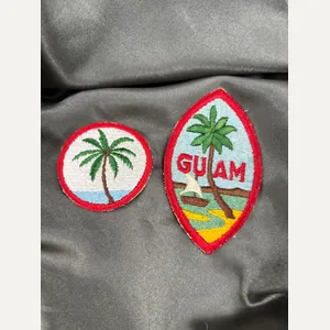 WWII US GUAM COMMAND PATCH GROUP
