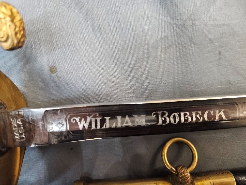 US Navy Officer Dress Sword — image 3