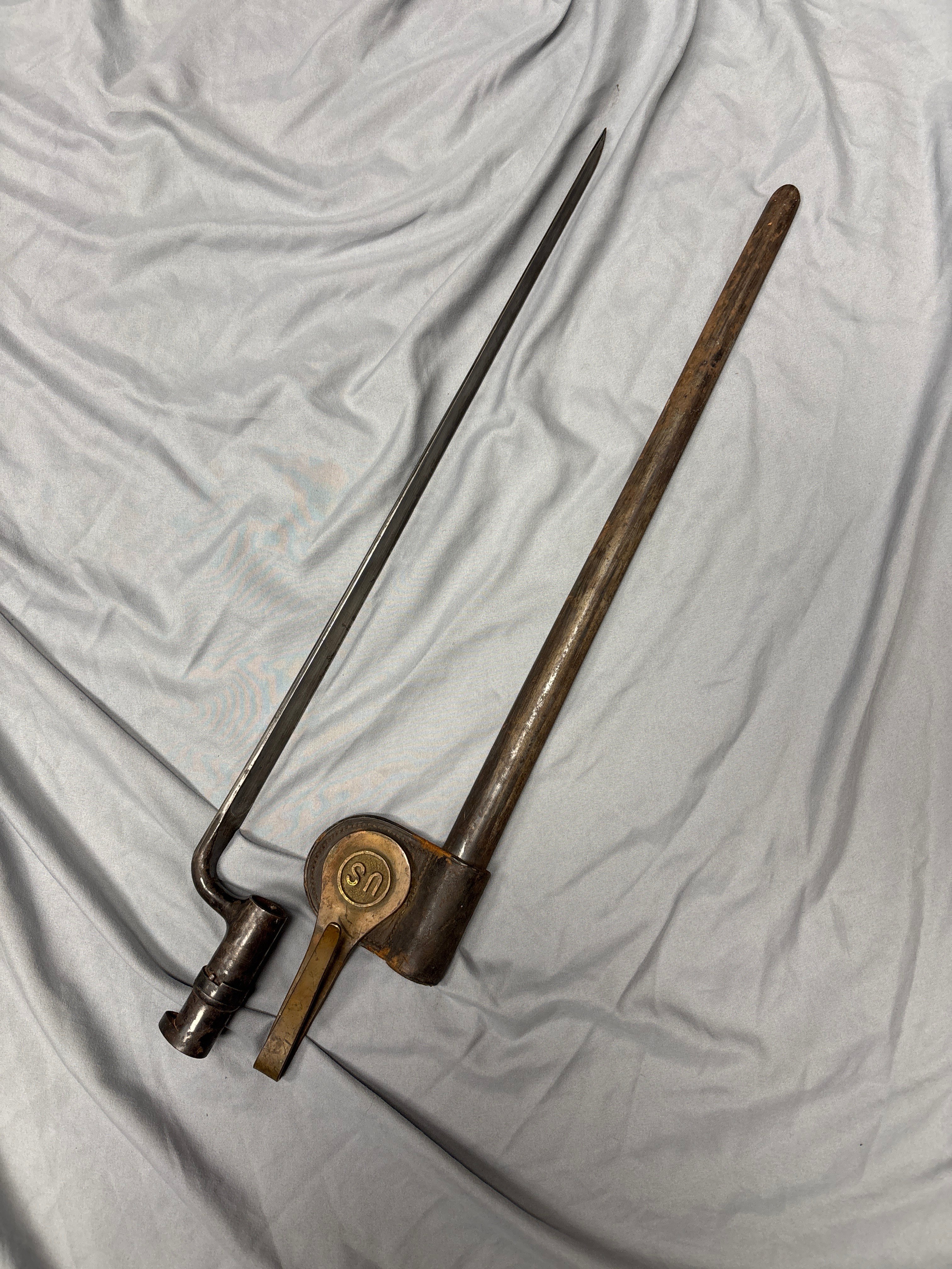 CIVIL WAR ERA US ROCK ISLAND ARSENAL L BAYONET