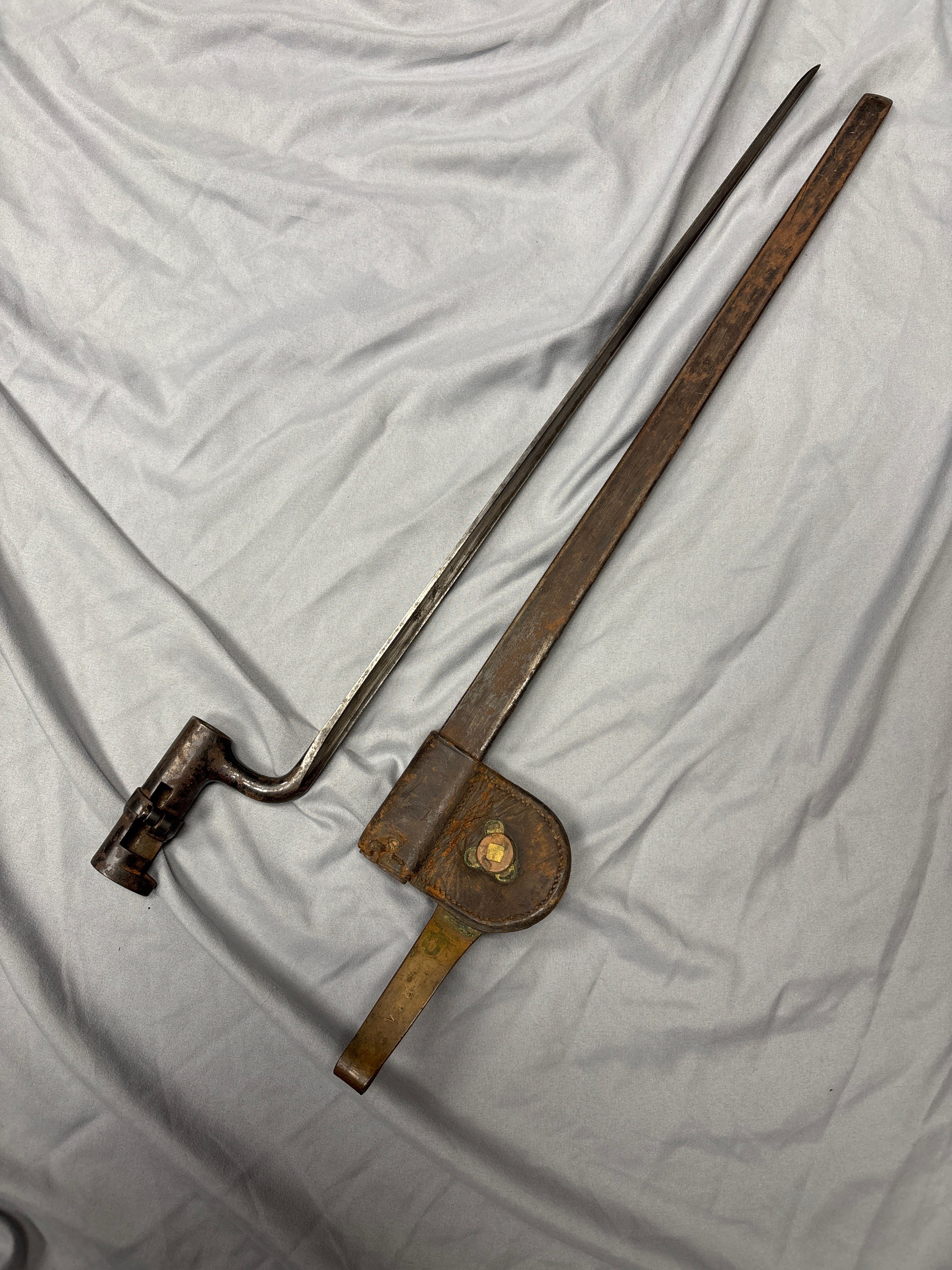 CIVIL WAR ERA US ROCK ISLAND ARSENAL L BAYONET — image 3
