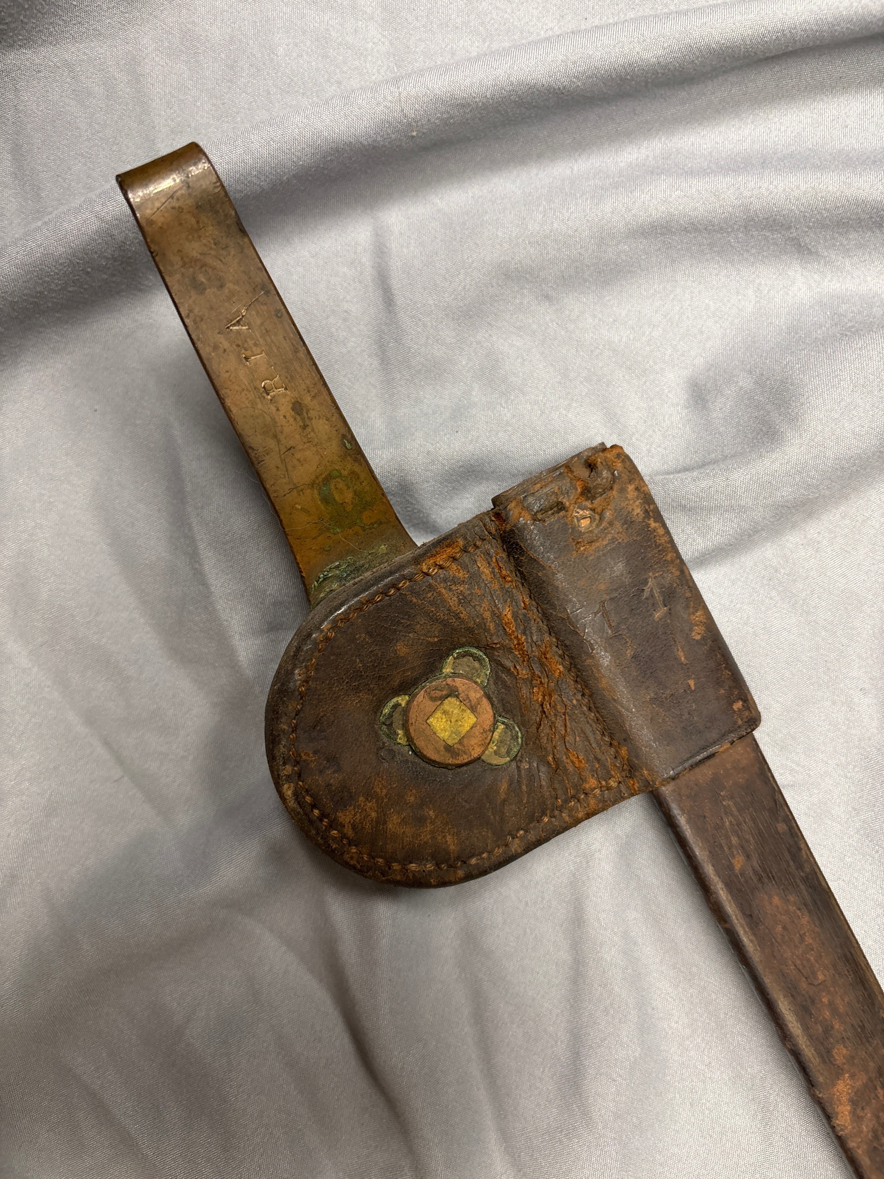 CIVIL WAR ERA US ROCK ISLAND ARSENAL L BAYONET — image 5