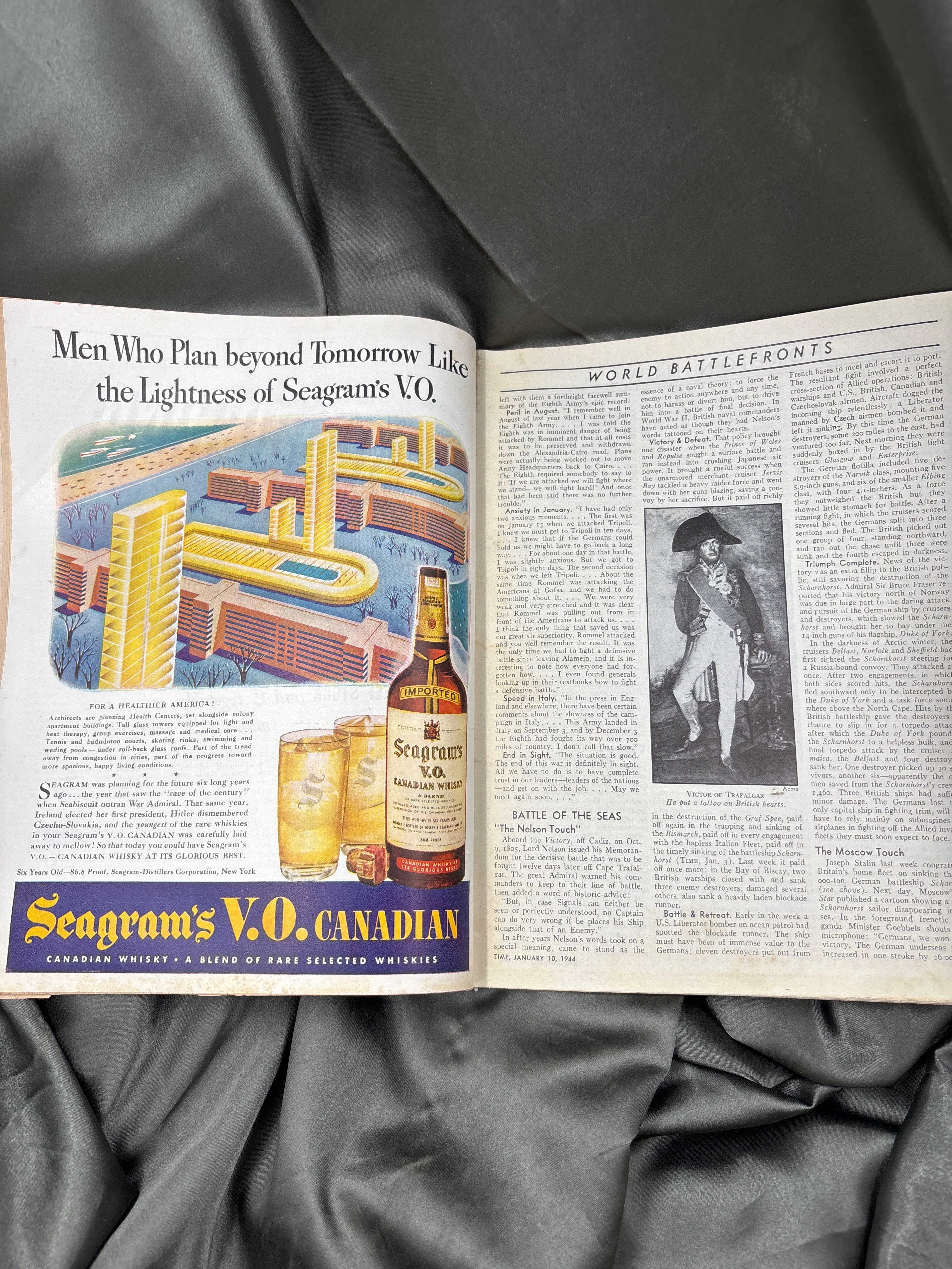 WWII TIME MAGAZINE JANUARY 10, 1944 — image 4