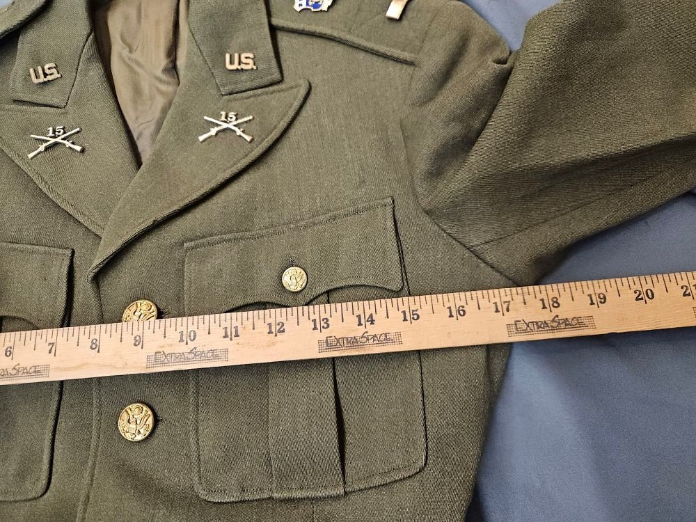 WWII US Officer Uniform Infantry 15th Regiment Pre War — image 4