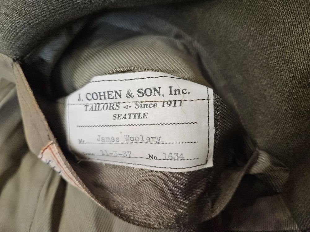 WWII US Officer Uniform Infantry 15th Regiment Pre War — image 6