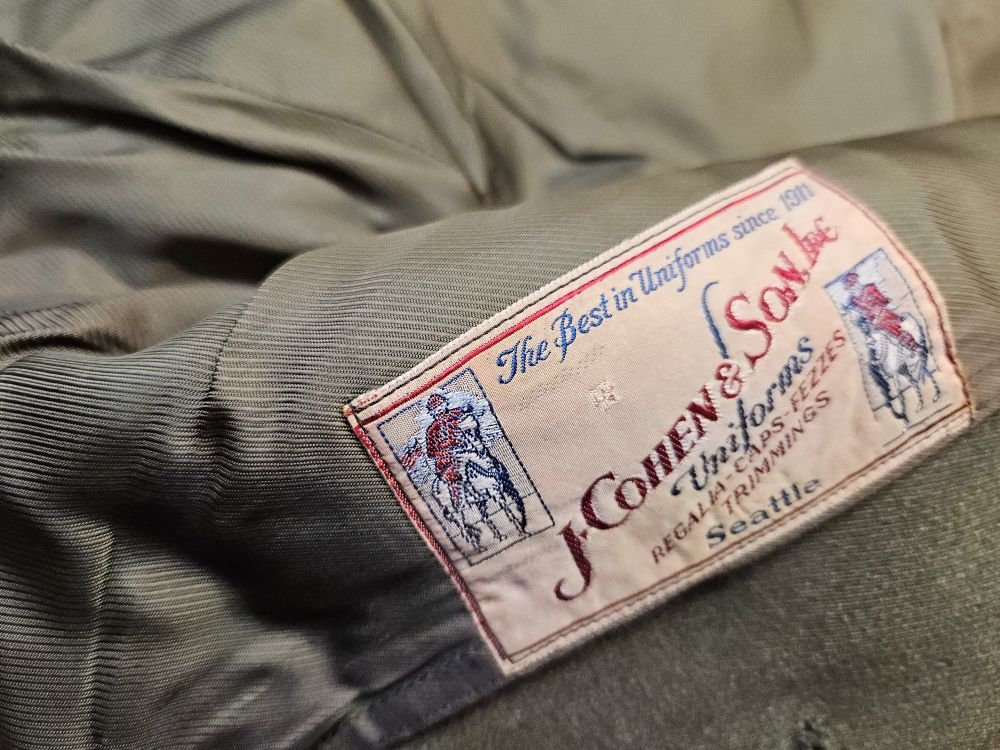 WWII US Officer Uniform Infantry 15th Regiment Pre War — image 7