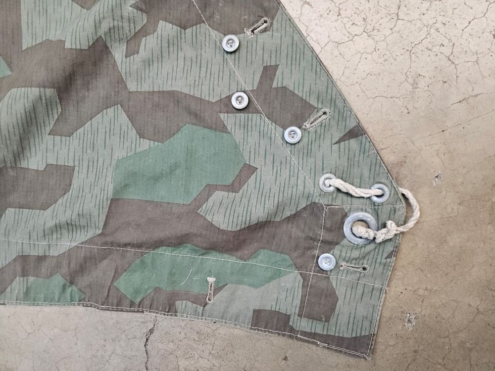 WWII German Zeltbahn Shelter Half — image 11