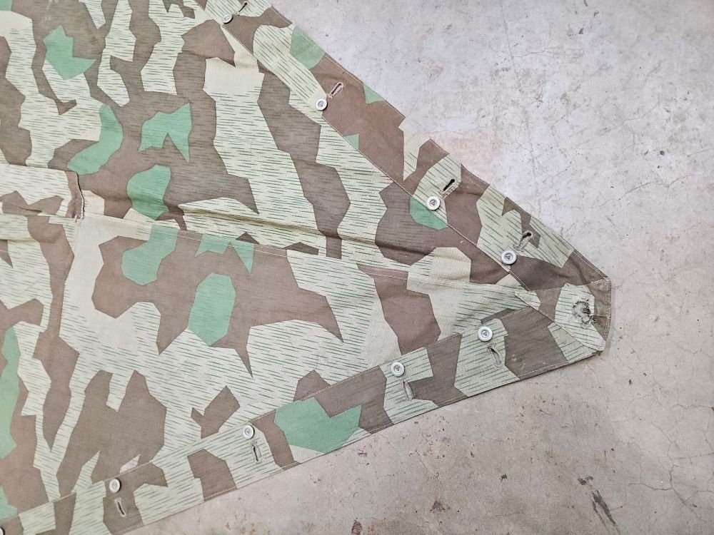 WWII German Zeltbahn Shelter Half — image 4