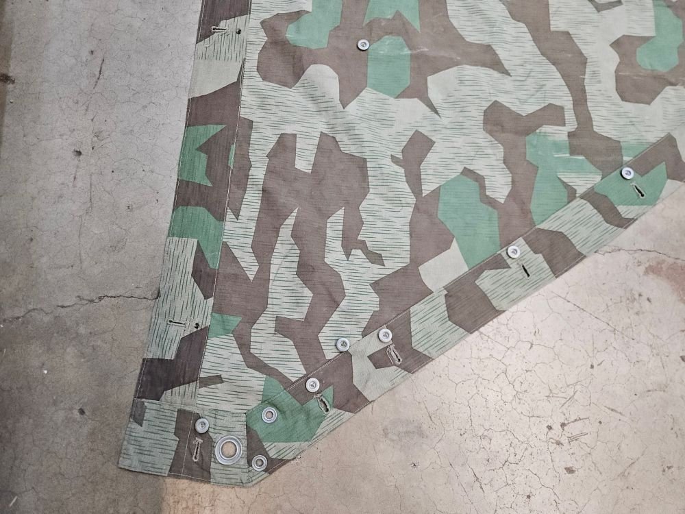 WWII German Zeltbahn Shelter Half — image 5